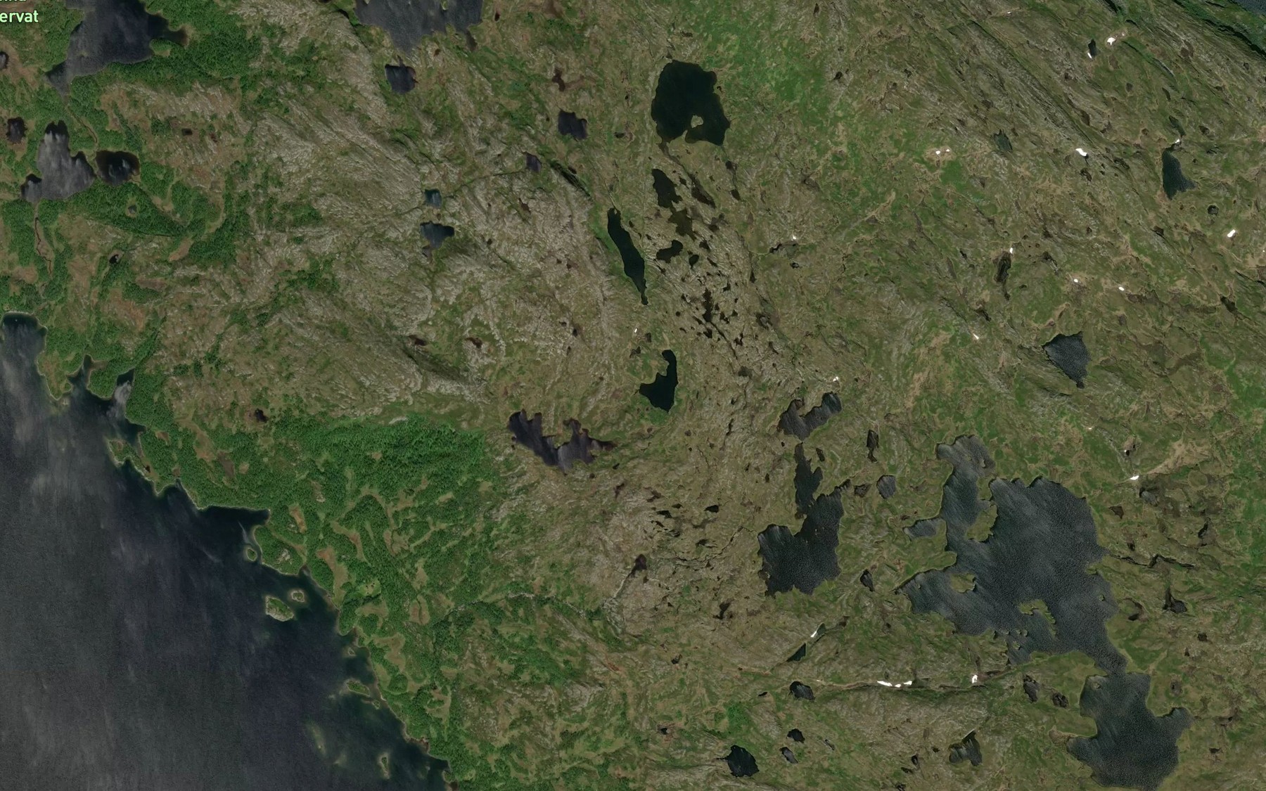 Satellite map of the Inner Daltjorna