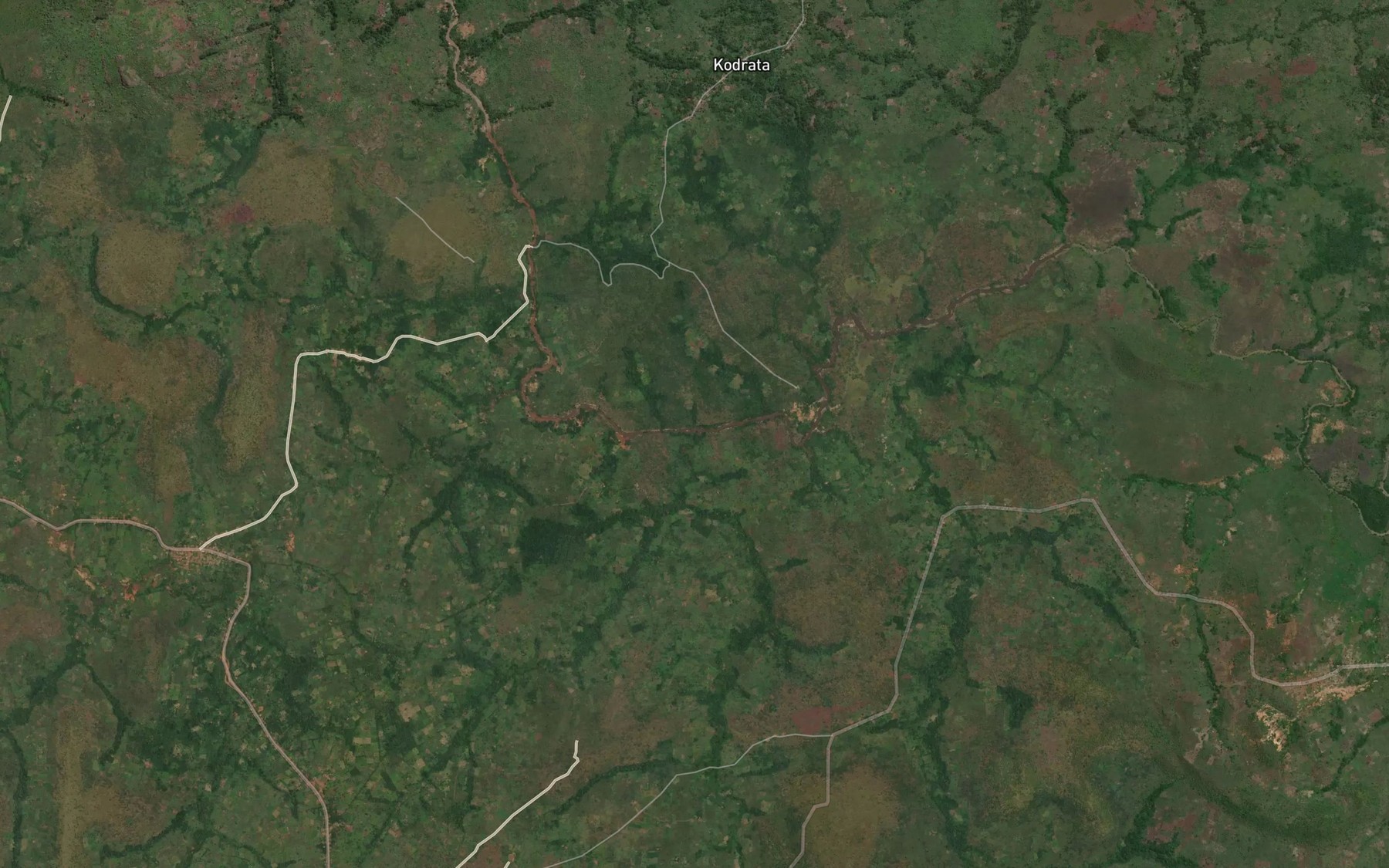 Satellite map of the Ndima
