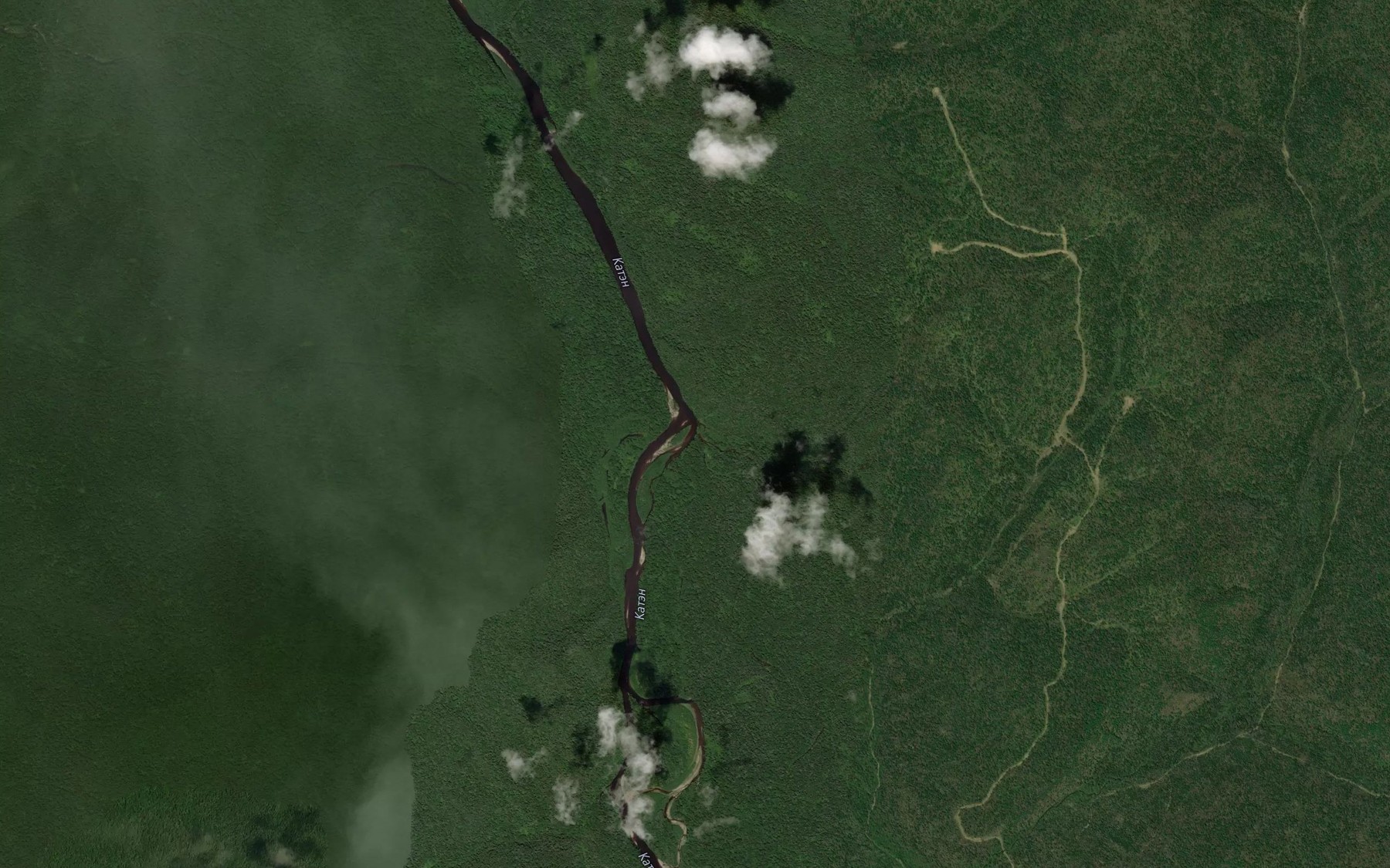 Satellite map of the Uoncho