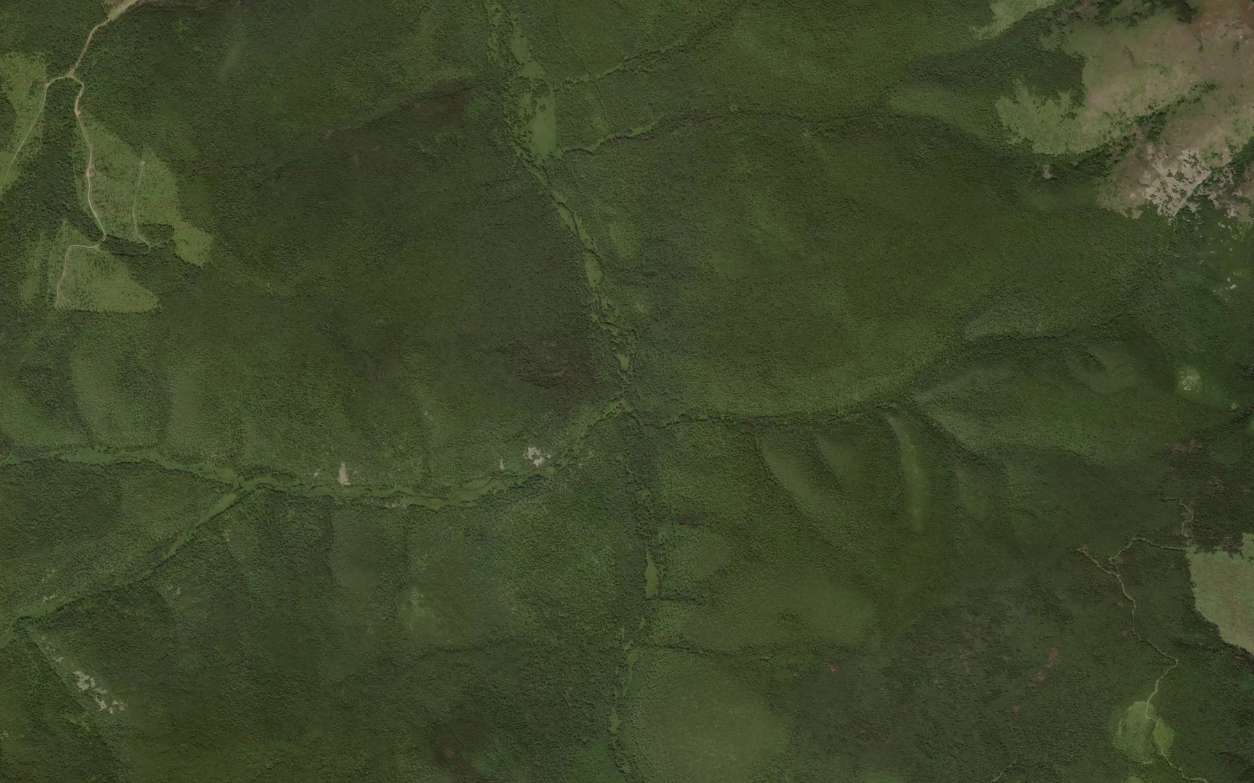 Satellite map of the Lugovoy