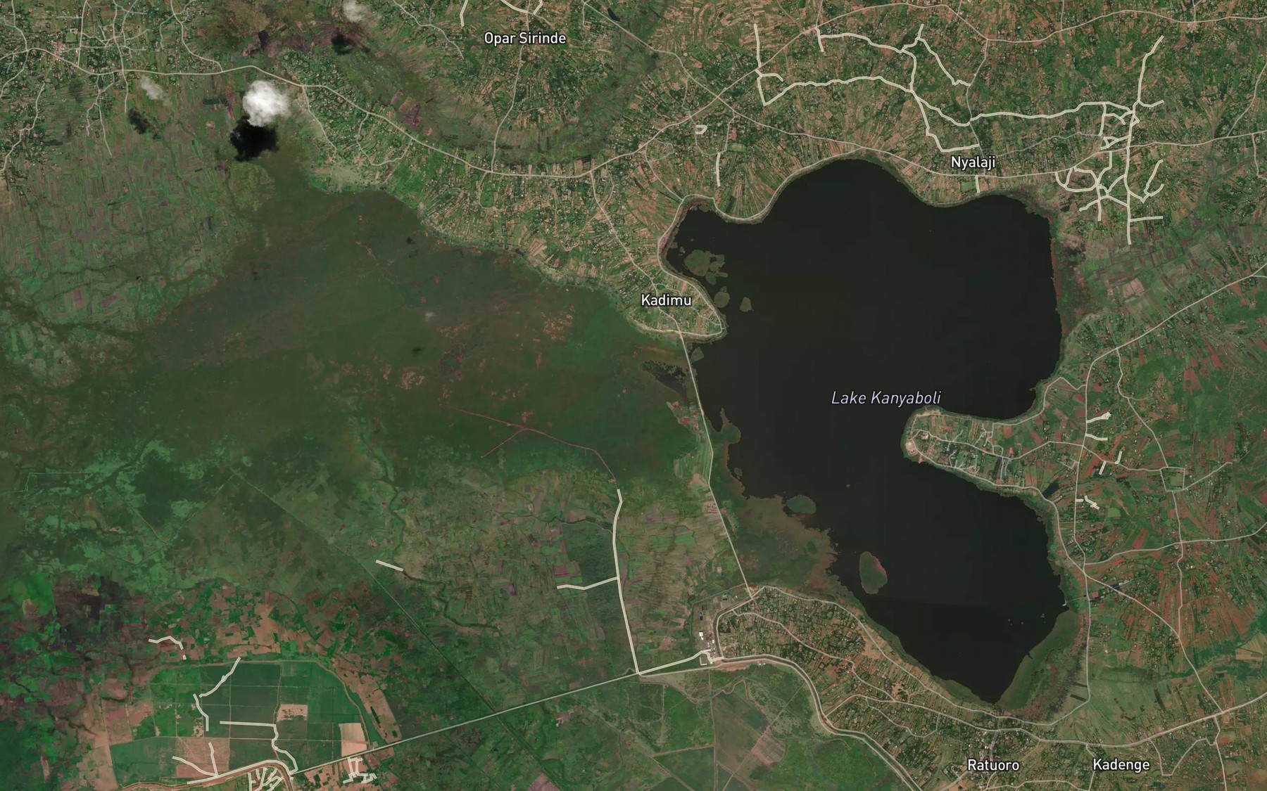 Satellite map of the Yala