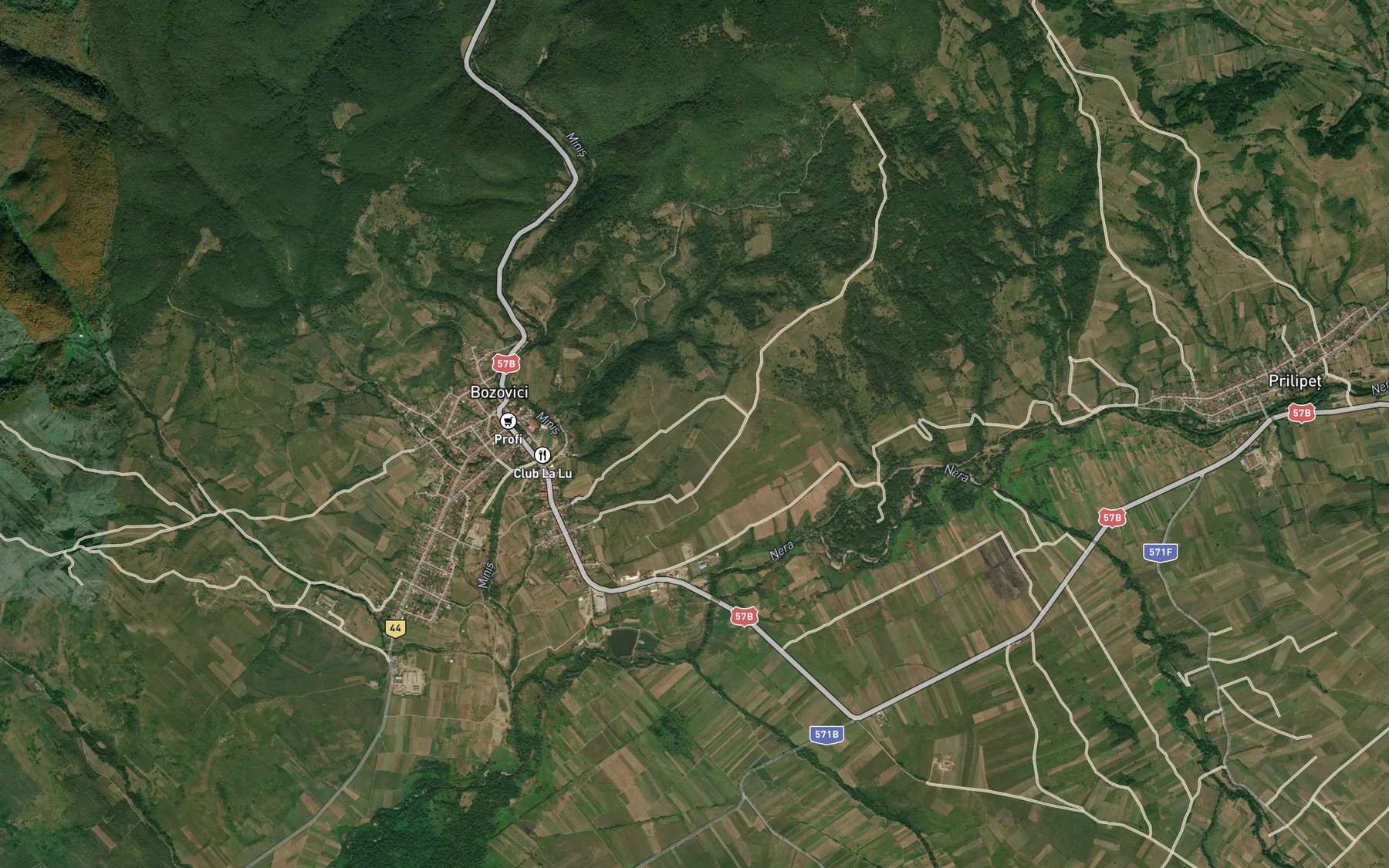 Satellite map of the Paraul Bania