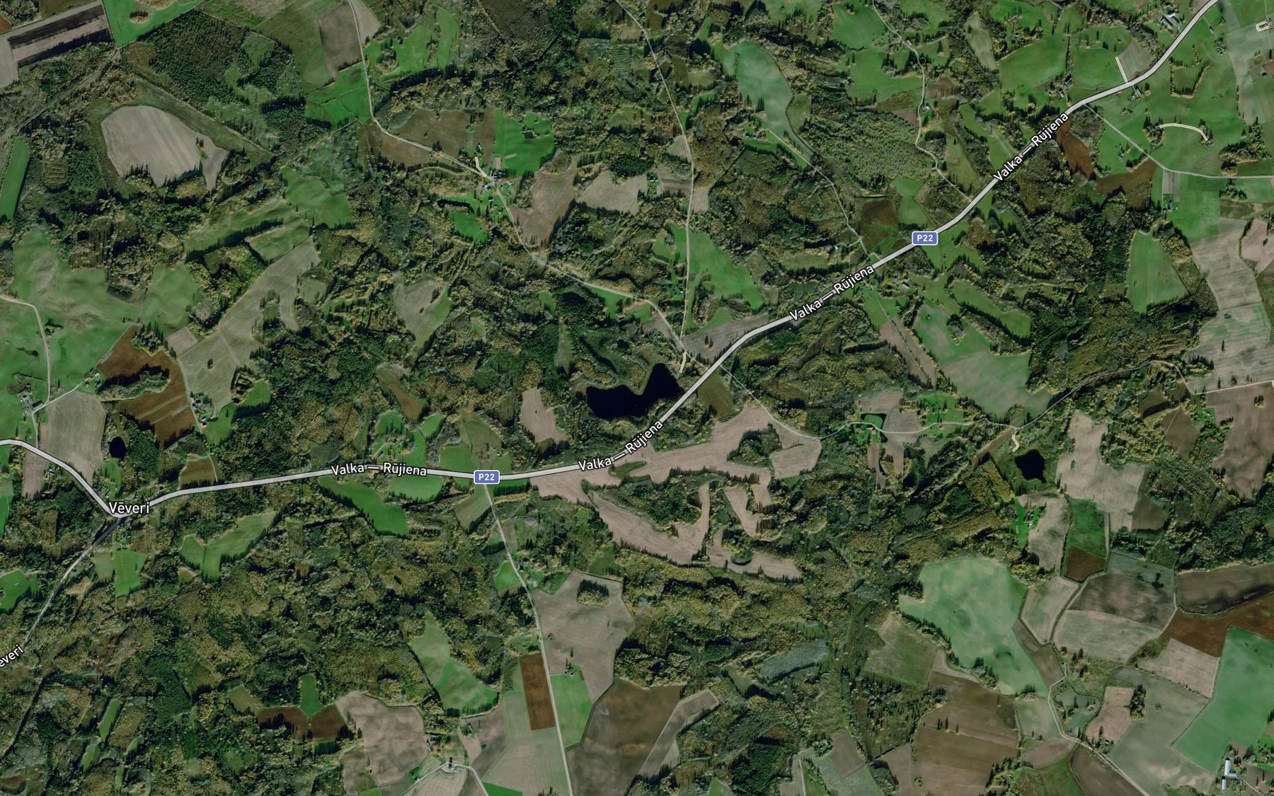 Satellite map of the Kurelis