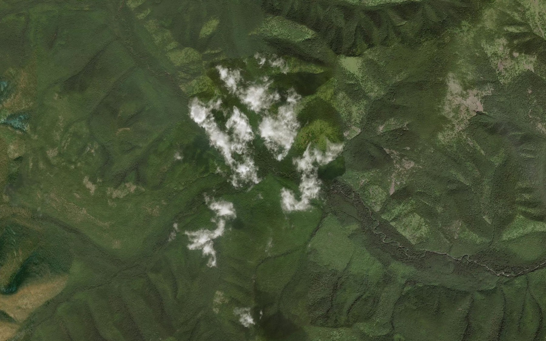 Satellite map of the Pravaya Sudulyune