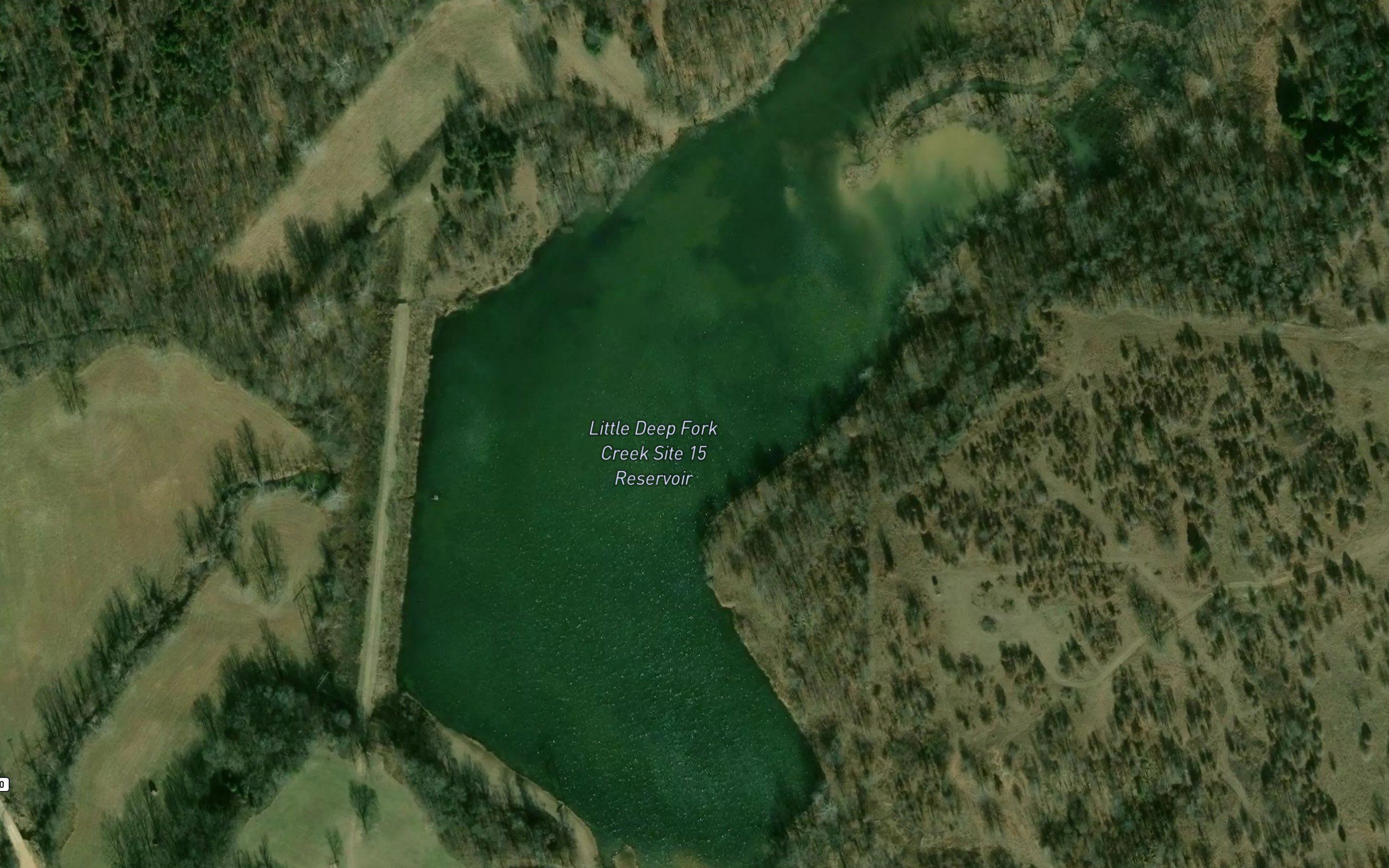 Little Deep Fork Creek Site 15 Reservoir