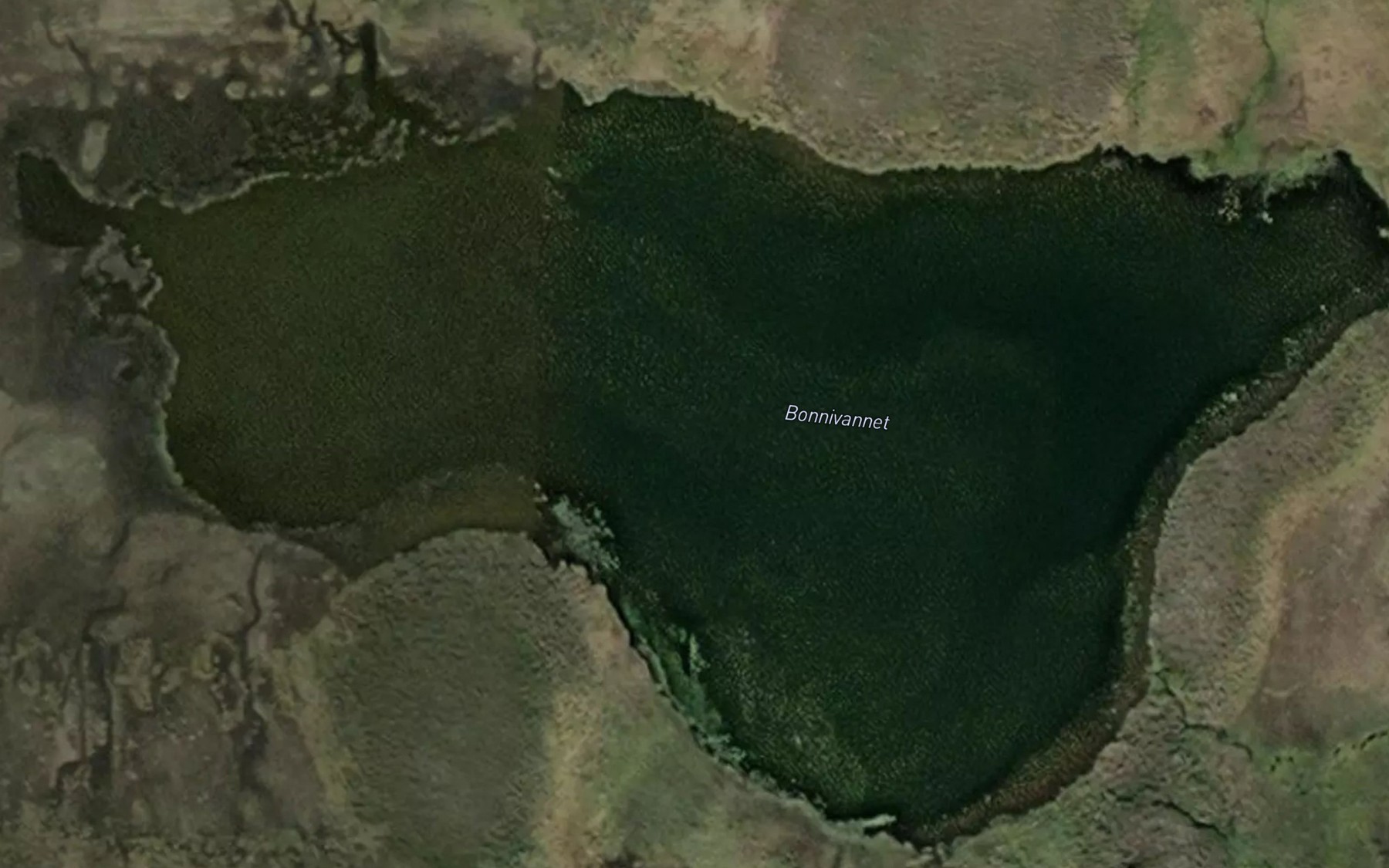 Satellite map of the Bonnivannet