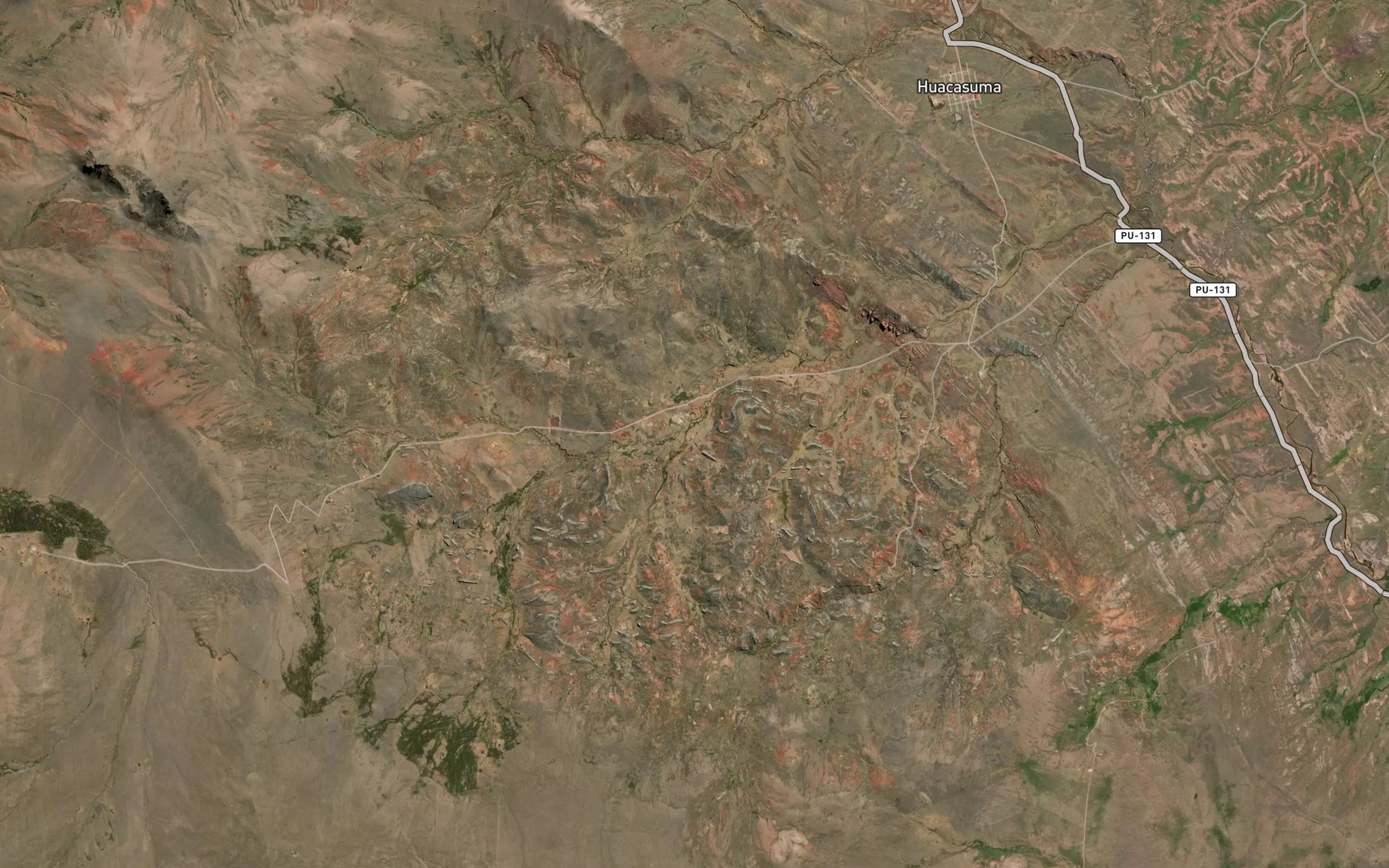 Satellite map of the Rio Visitcache