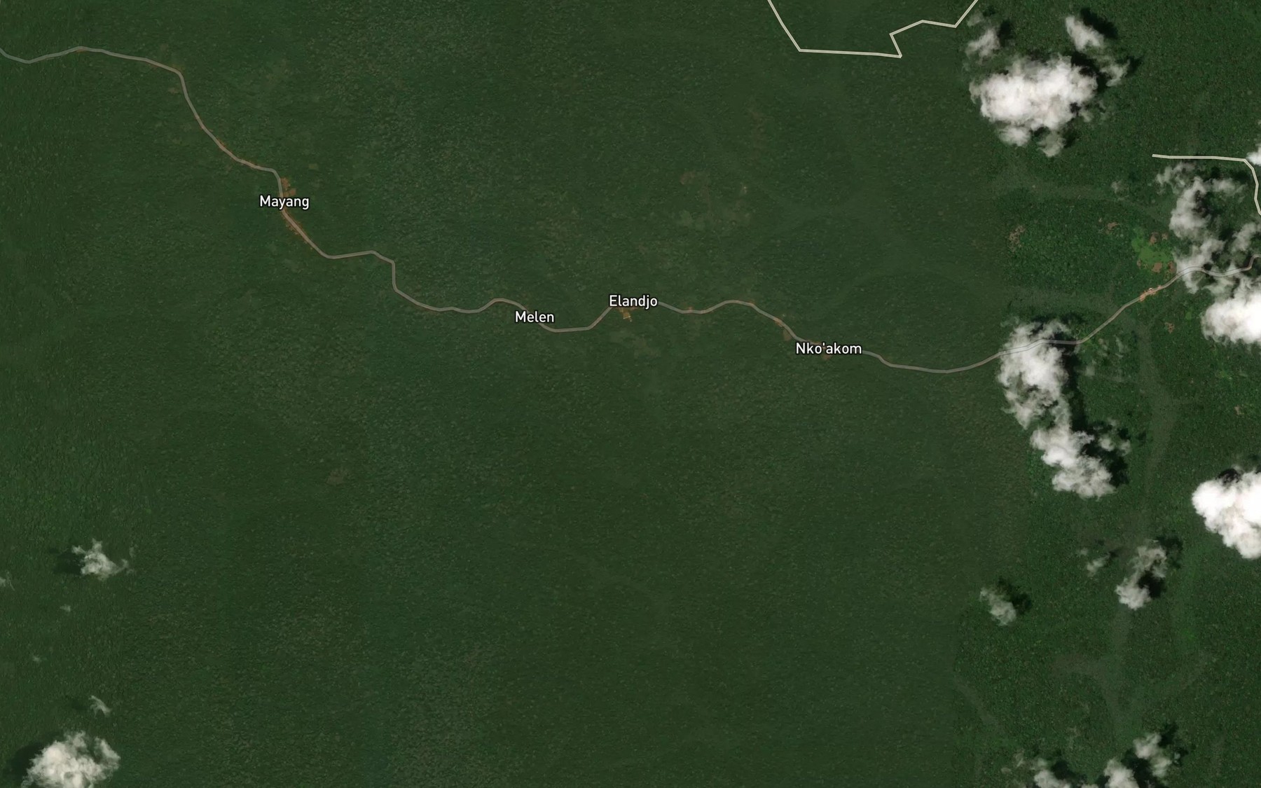 Satellite map of the Mokoul