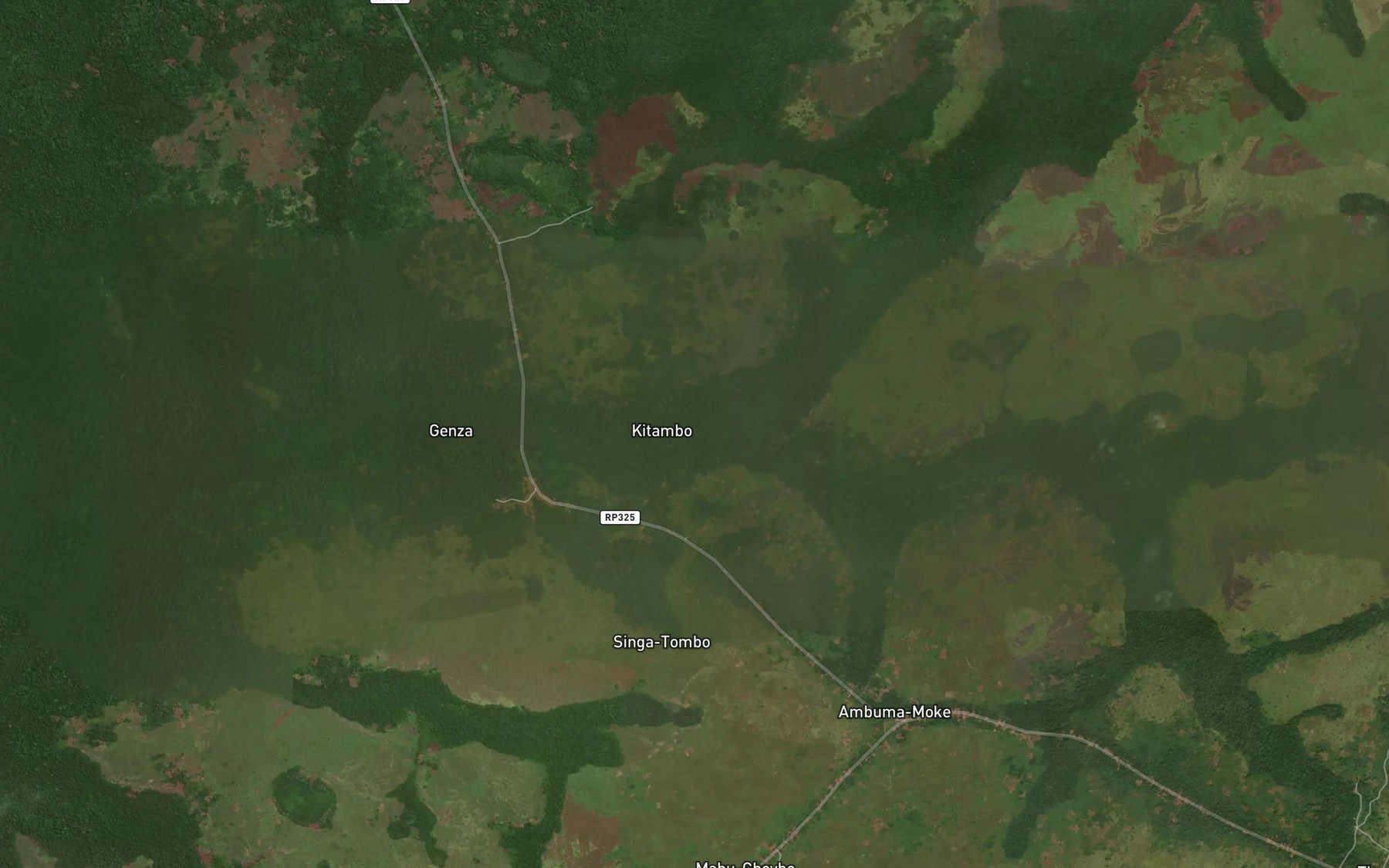 Satellite map of the Mbembo