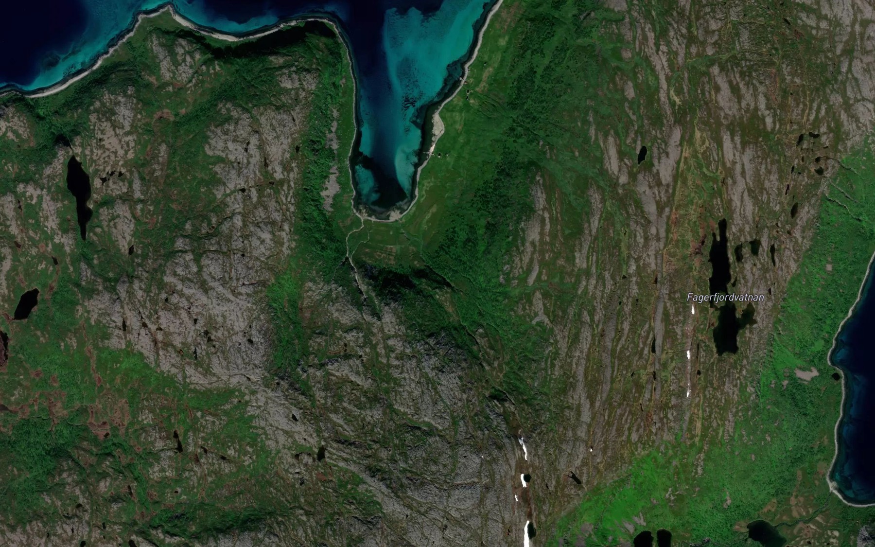 Satellite map of the Botnelva