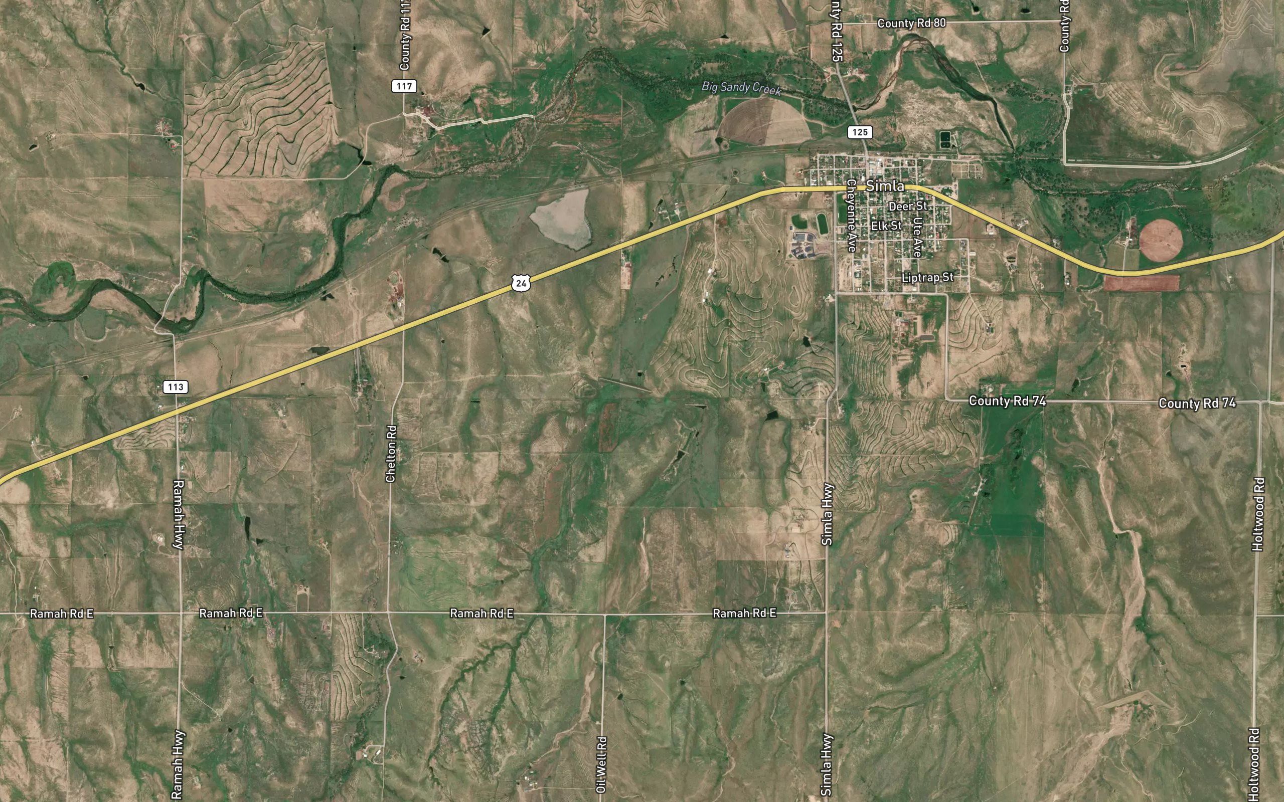 Big Sandy Creek Watershed S-16 Reservoir