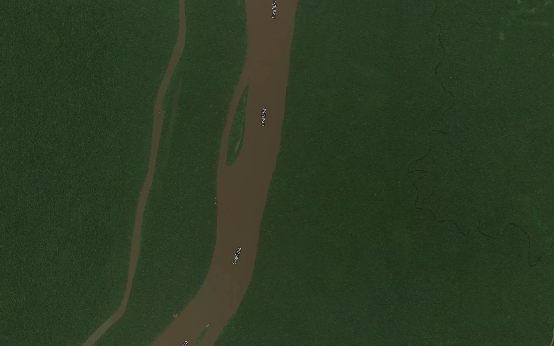 Satellite map of the Okou