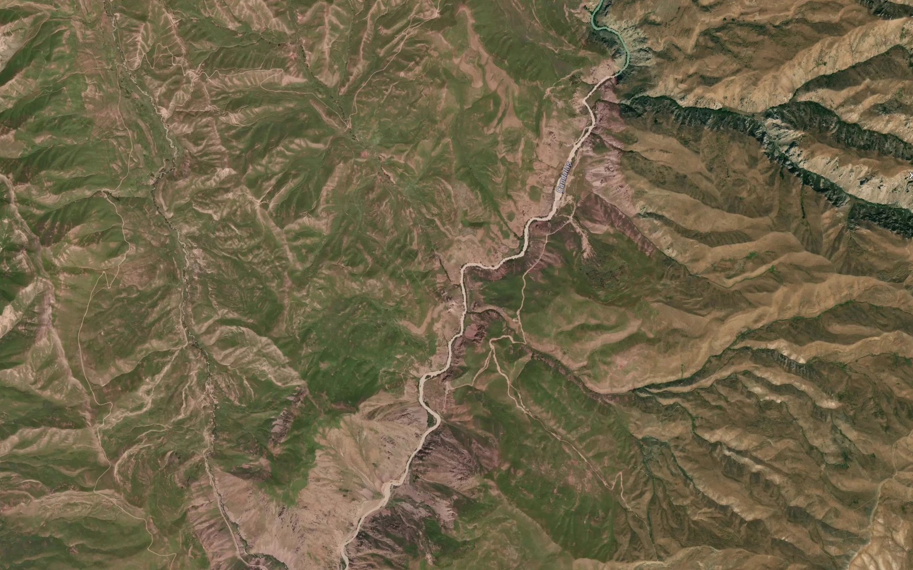 Satellite map of the Shoroluu-Say