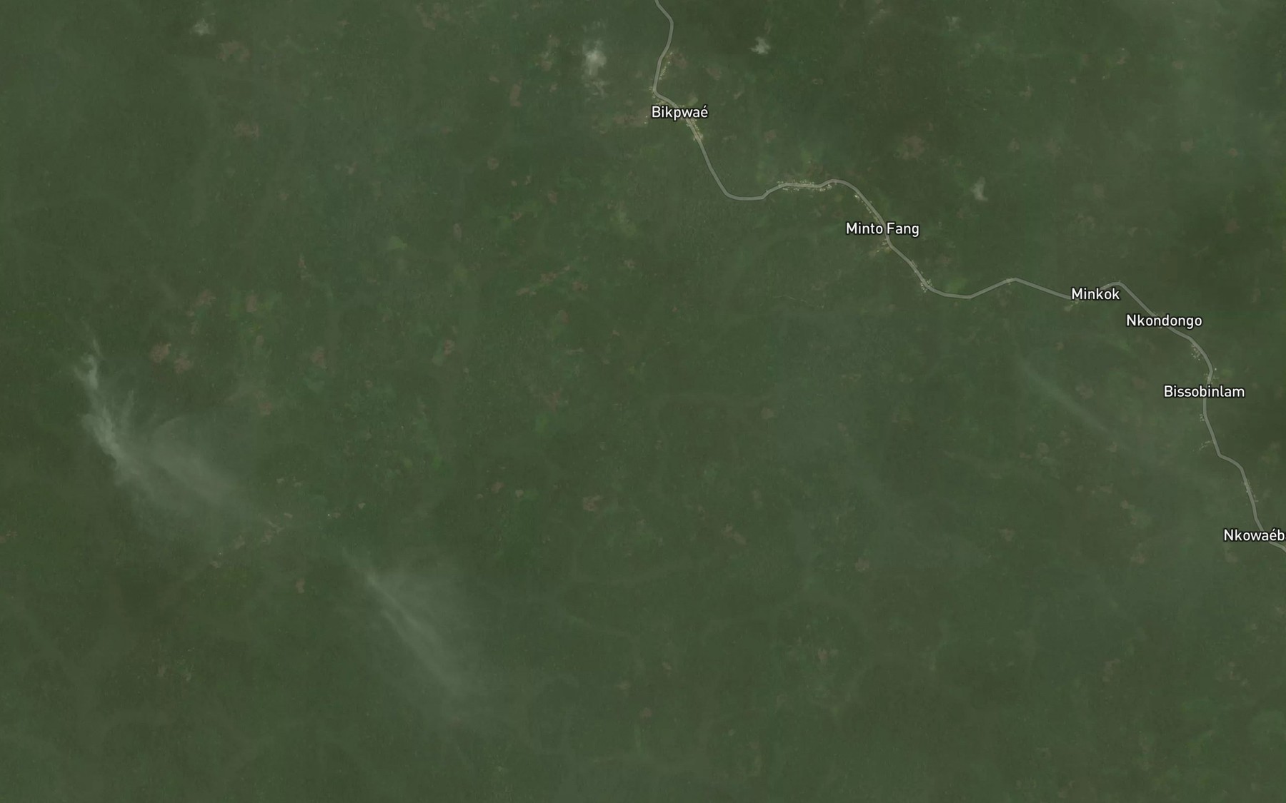 Satellite map of the Bemva