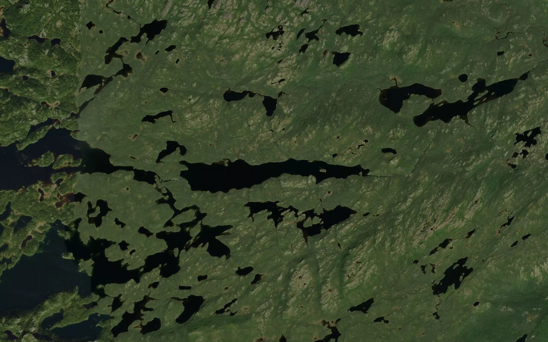 Satellite map of the Lac de l'Epinette