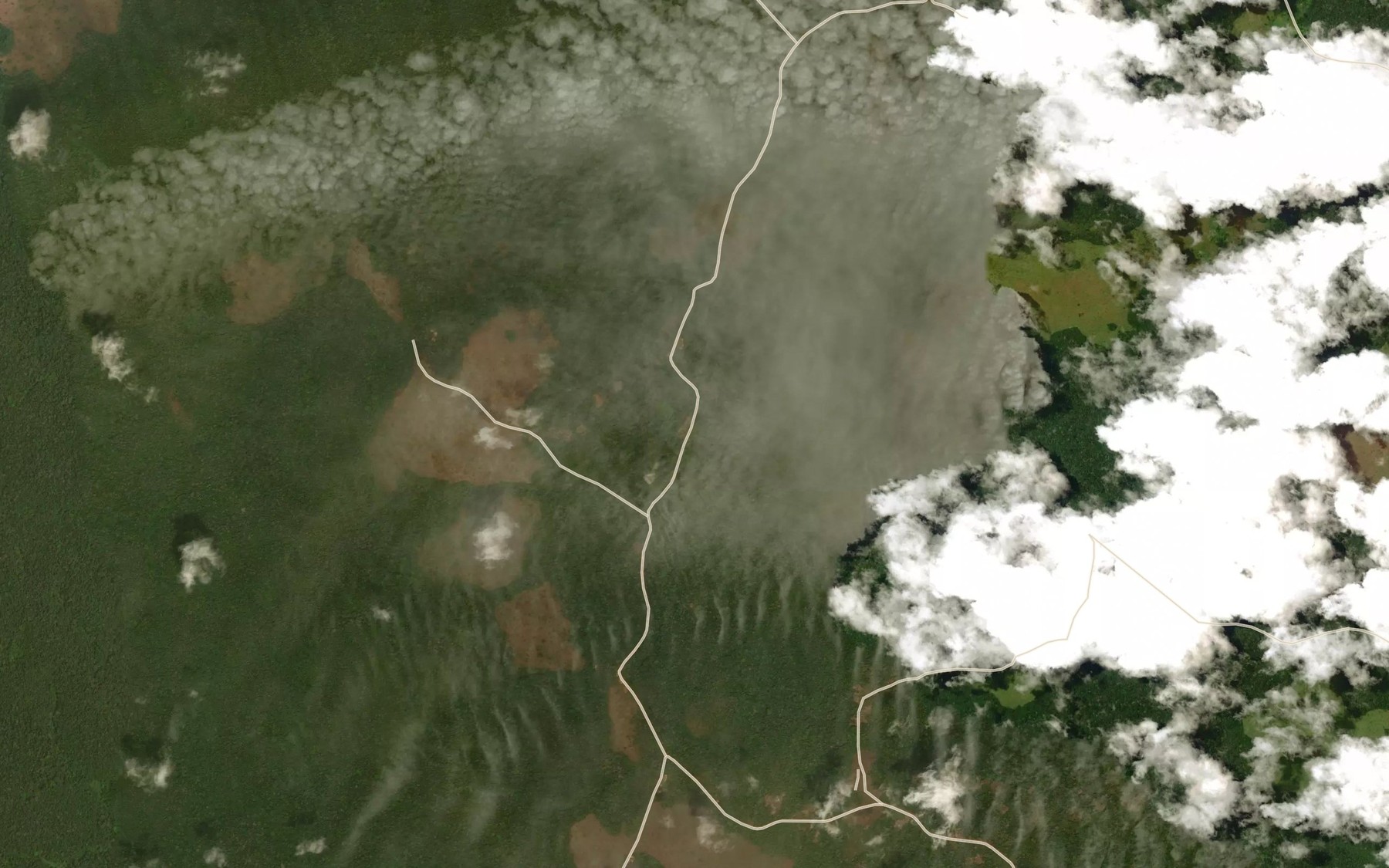 Satellite map of the Pakpwala