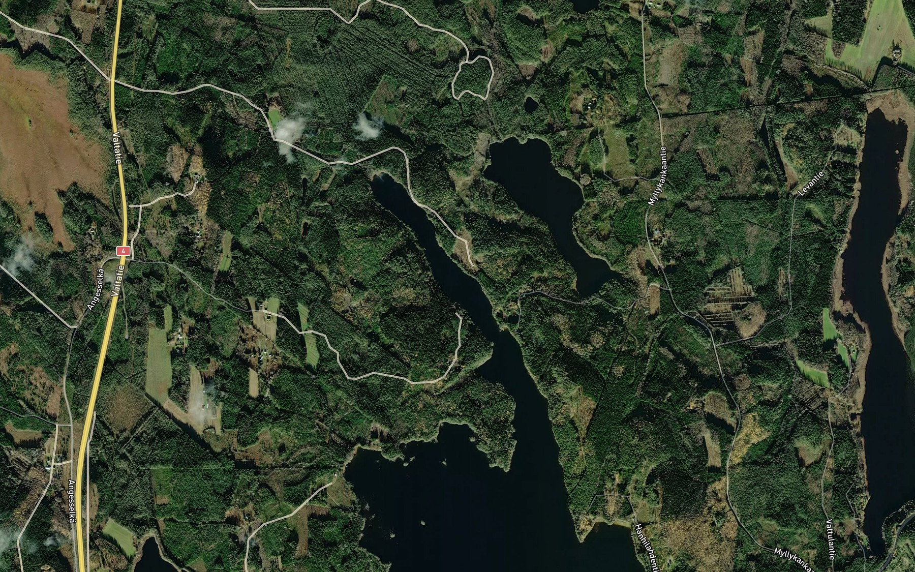 Satellite map of the Mailahti