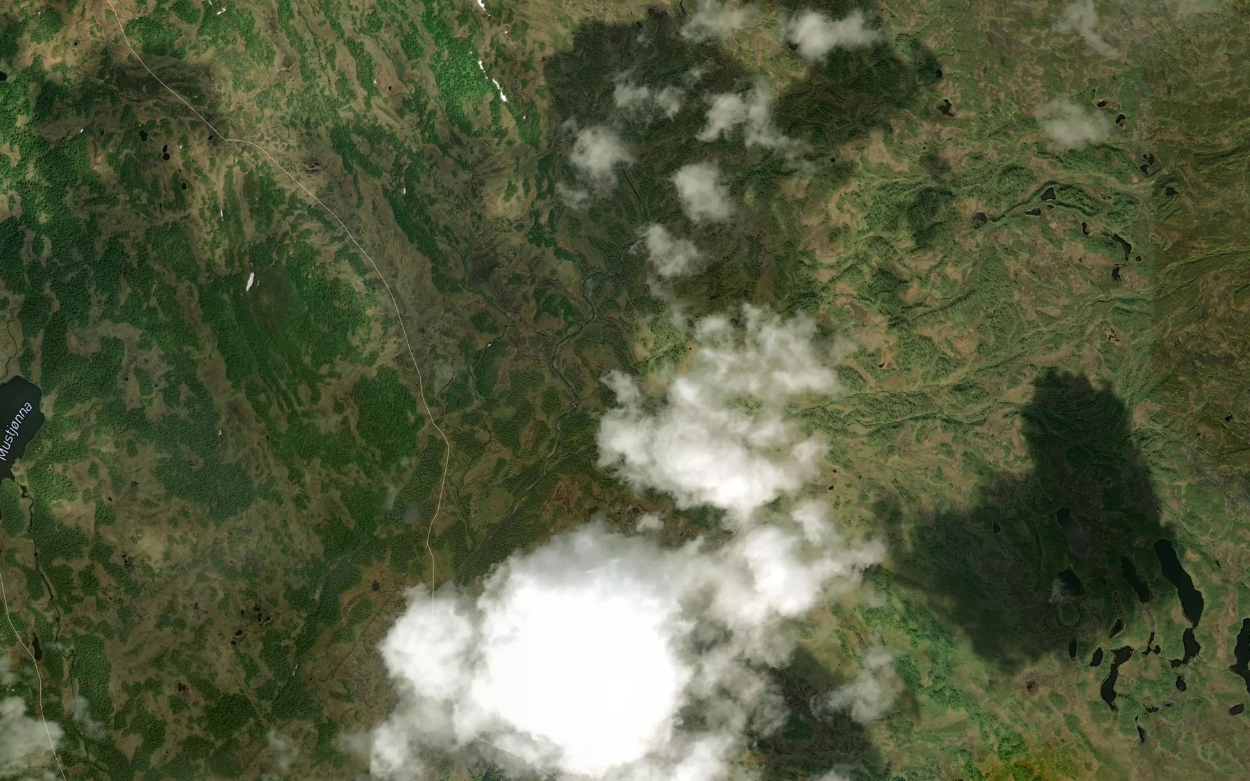 Satellite map of the Litlbekken