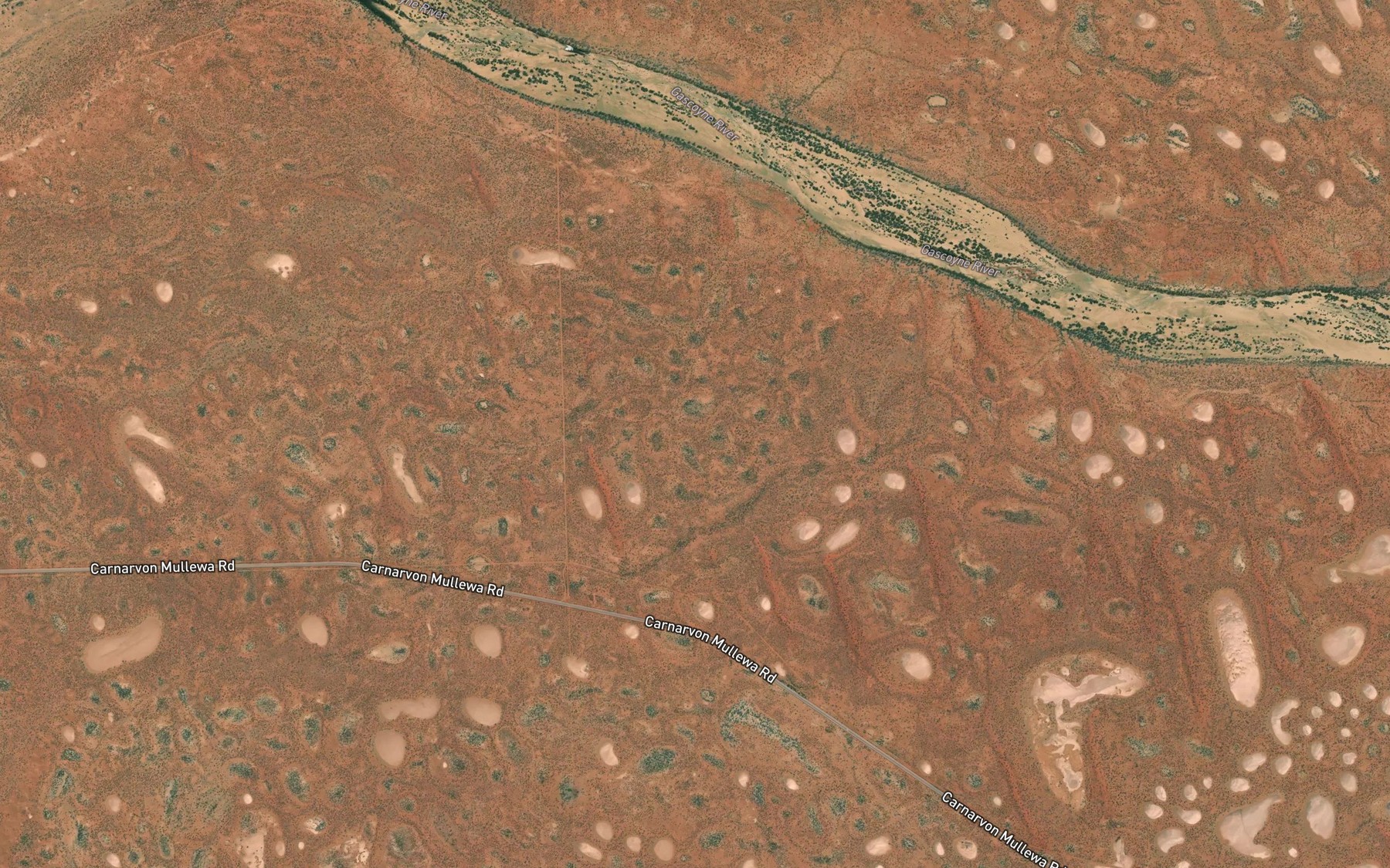 Satellite map of the Yanget Pool