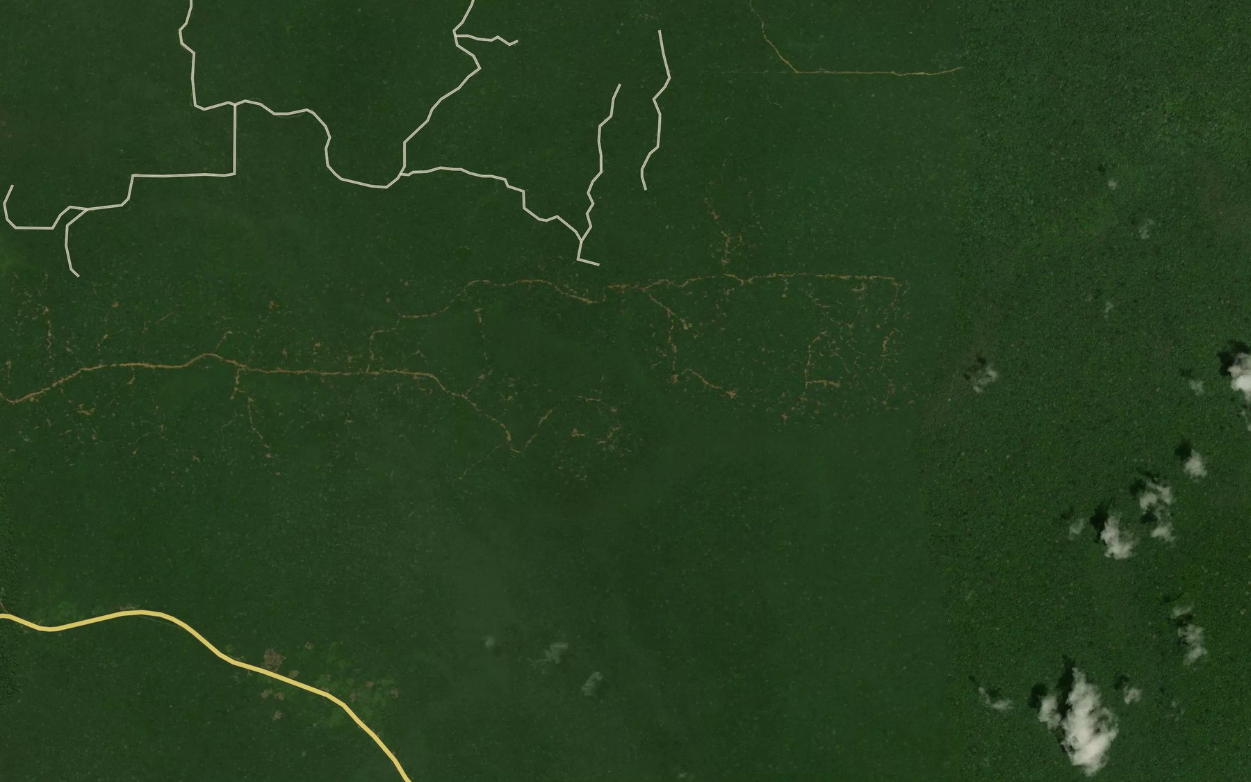 Satellite map of the Namobak