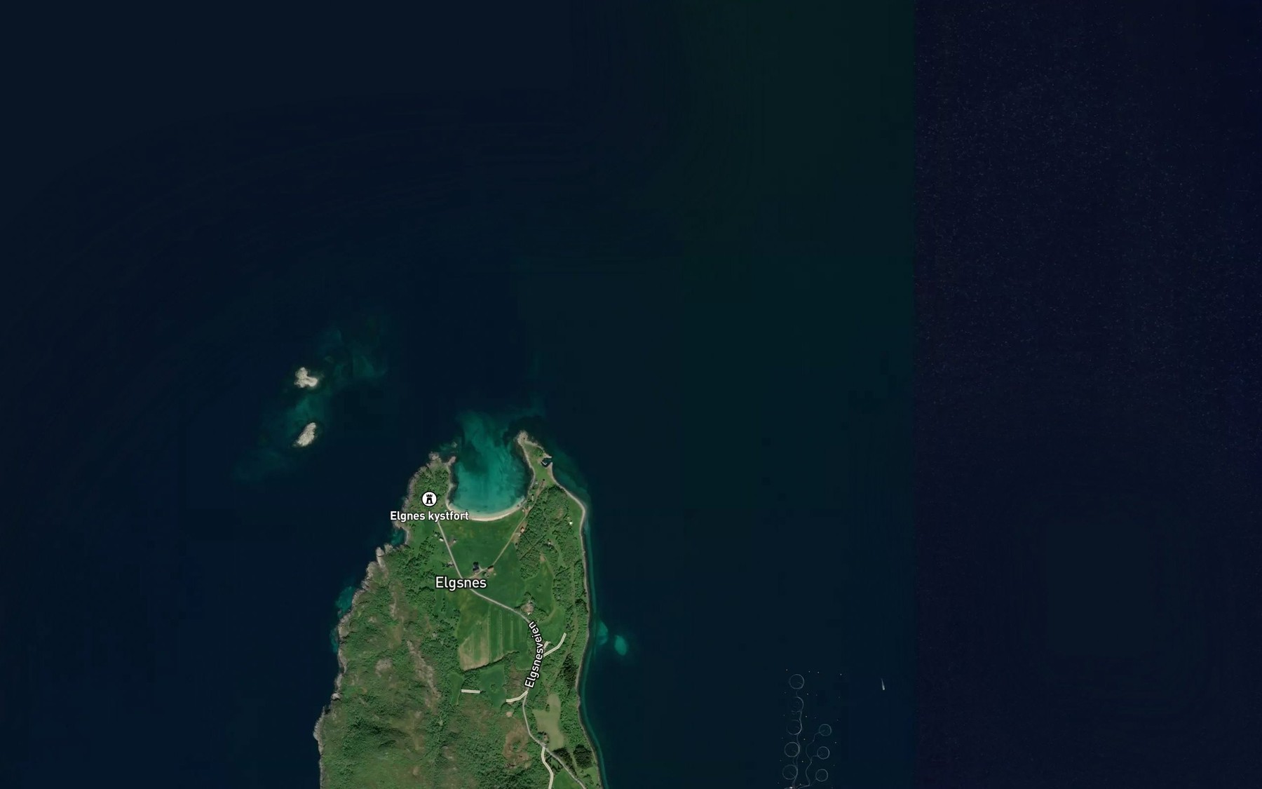 Satellite map of the Rattegrunnen