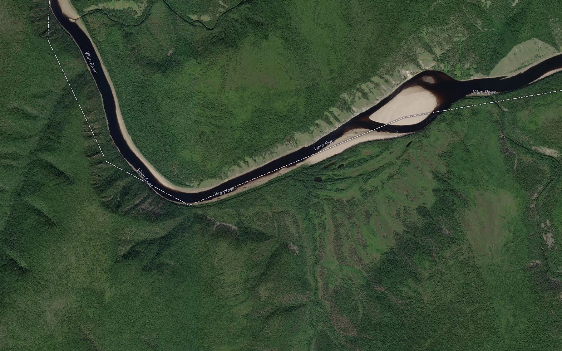 Satellite map of the Dagri