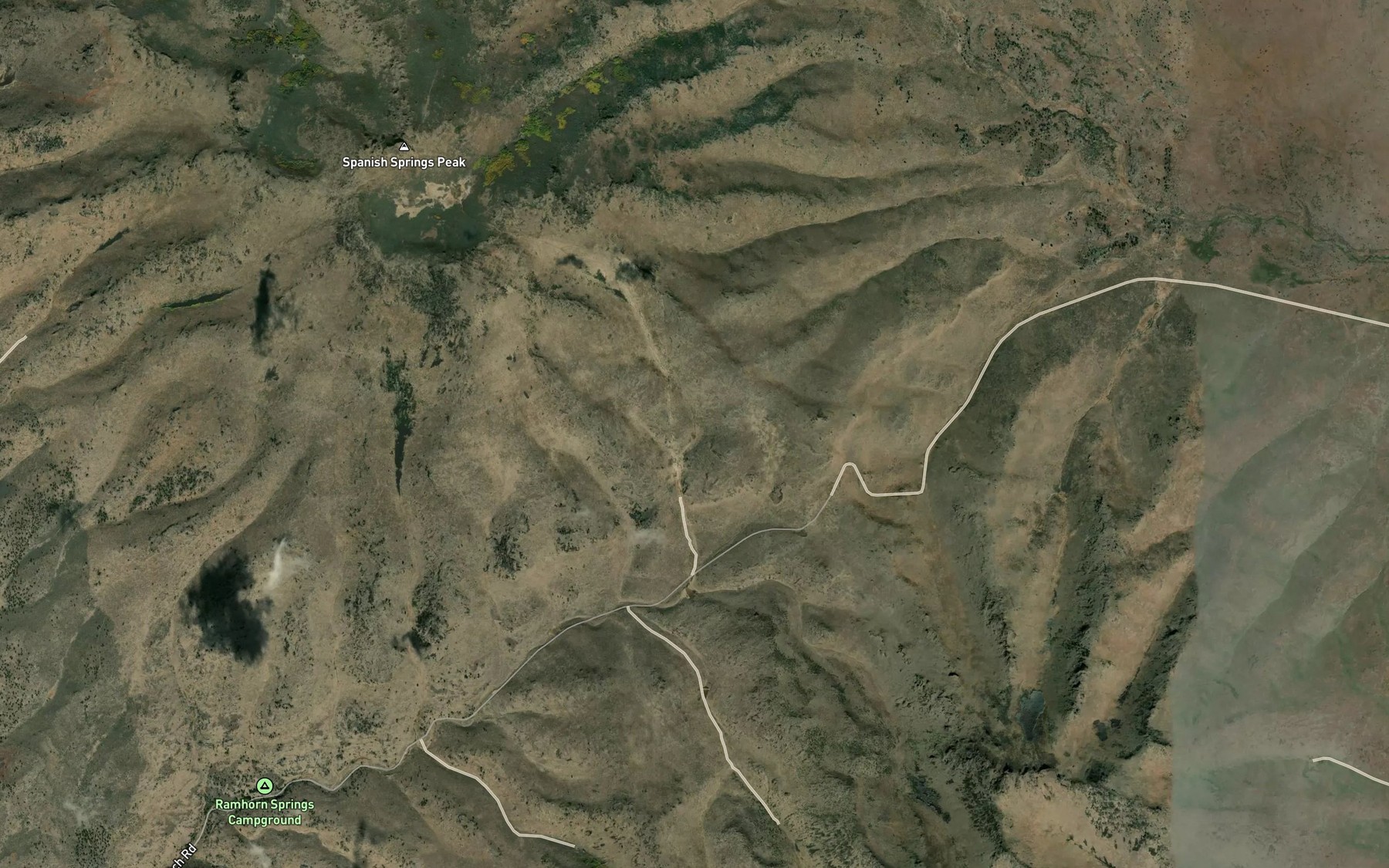 Satellite map of the Summit Troughs