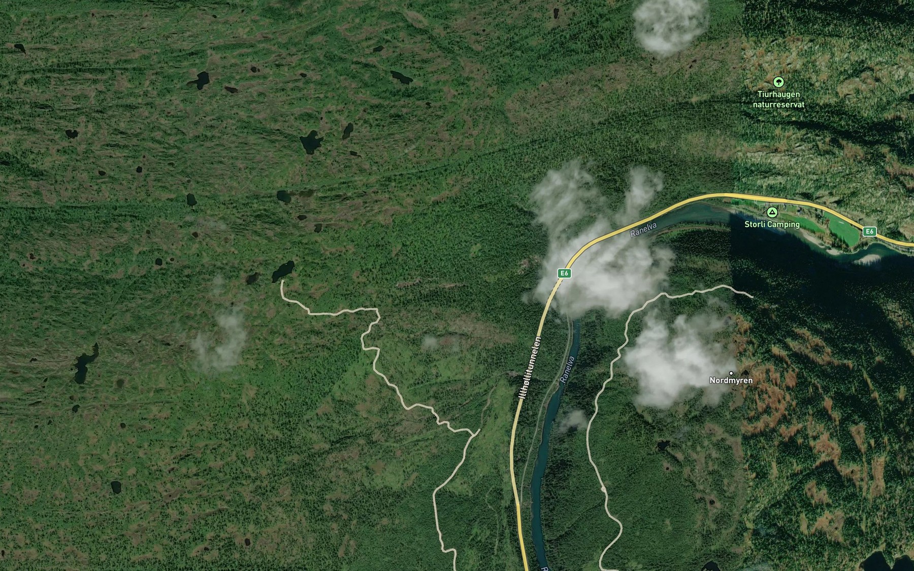 Satellite map of the Strokbekken