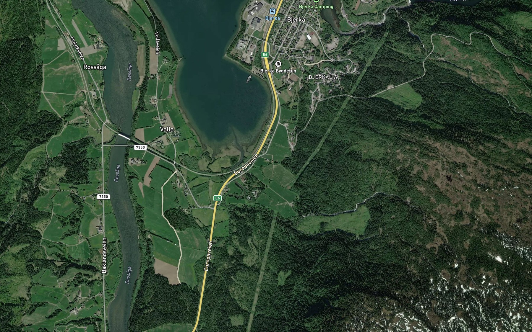 Satellite map of the Storstrandbekken