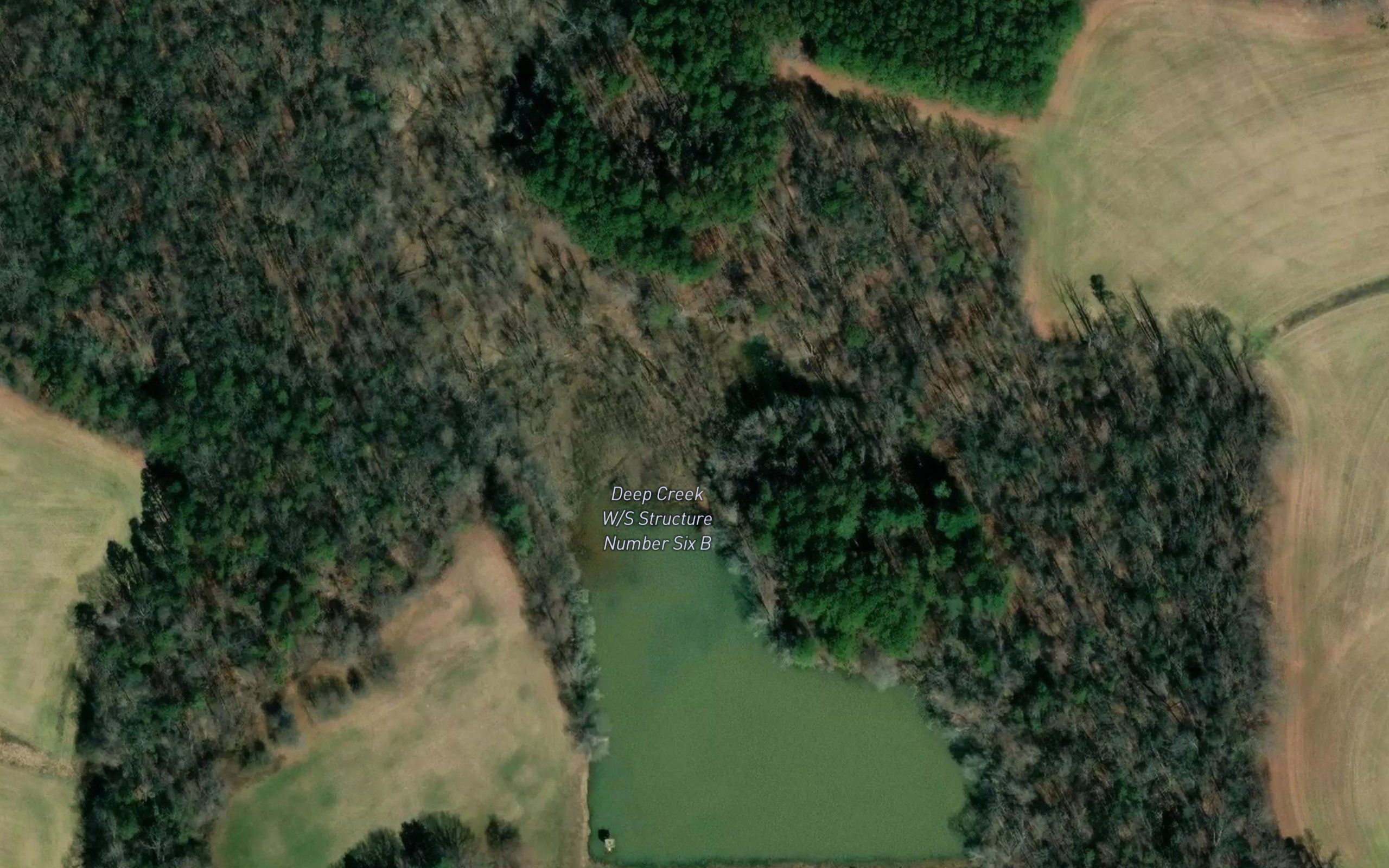 Deep Creek W/S Structure Number Six B
