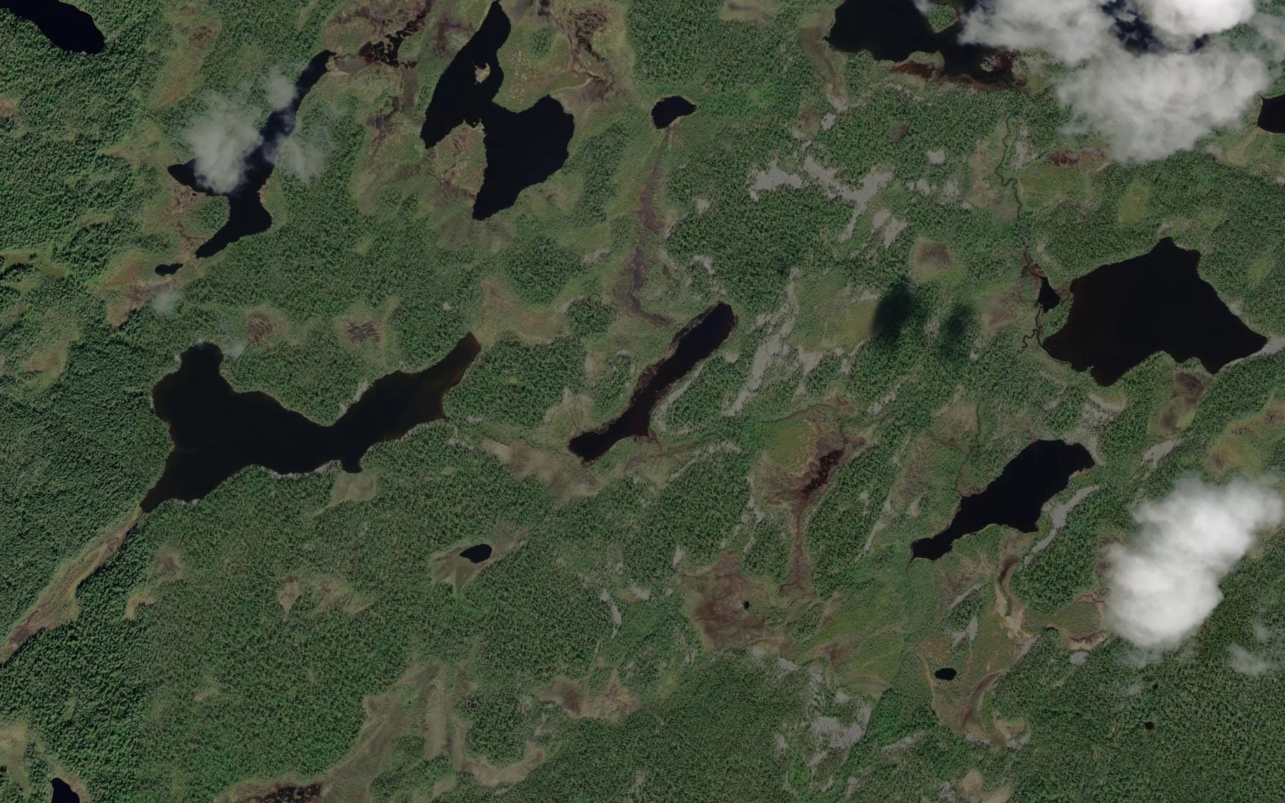 Satellite map of the Ucca Evnhaajaavras