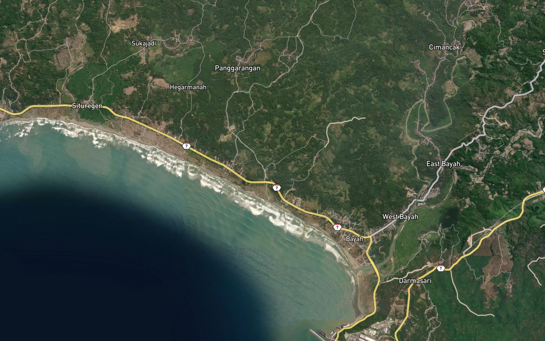 Satellite map of the Ci Bugel