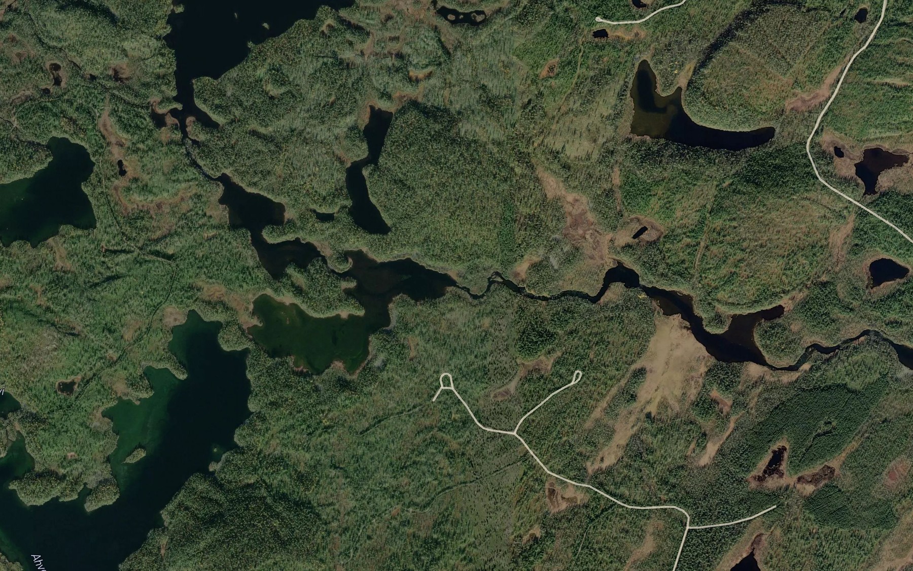 Satellite map of the Sulkusjoki