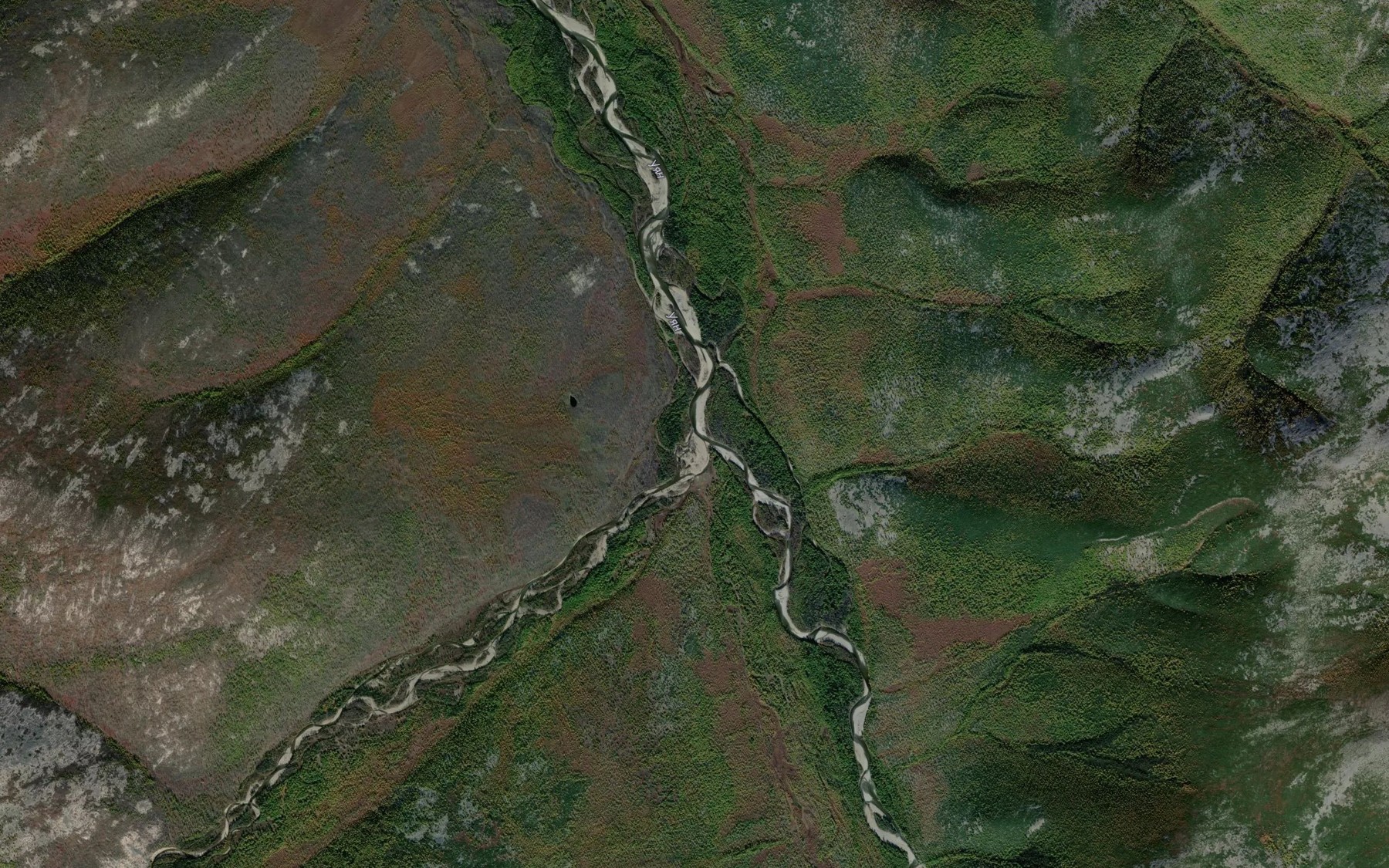Satellite map of the Bogide