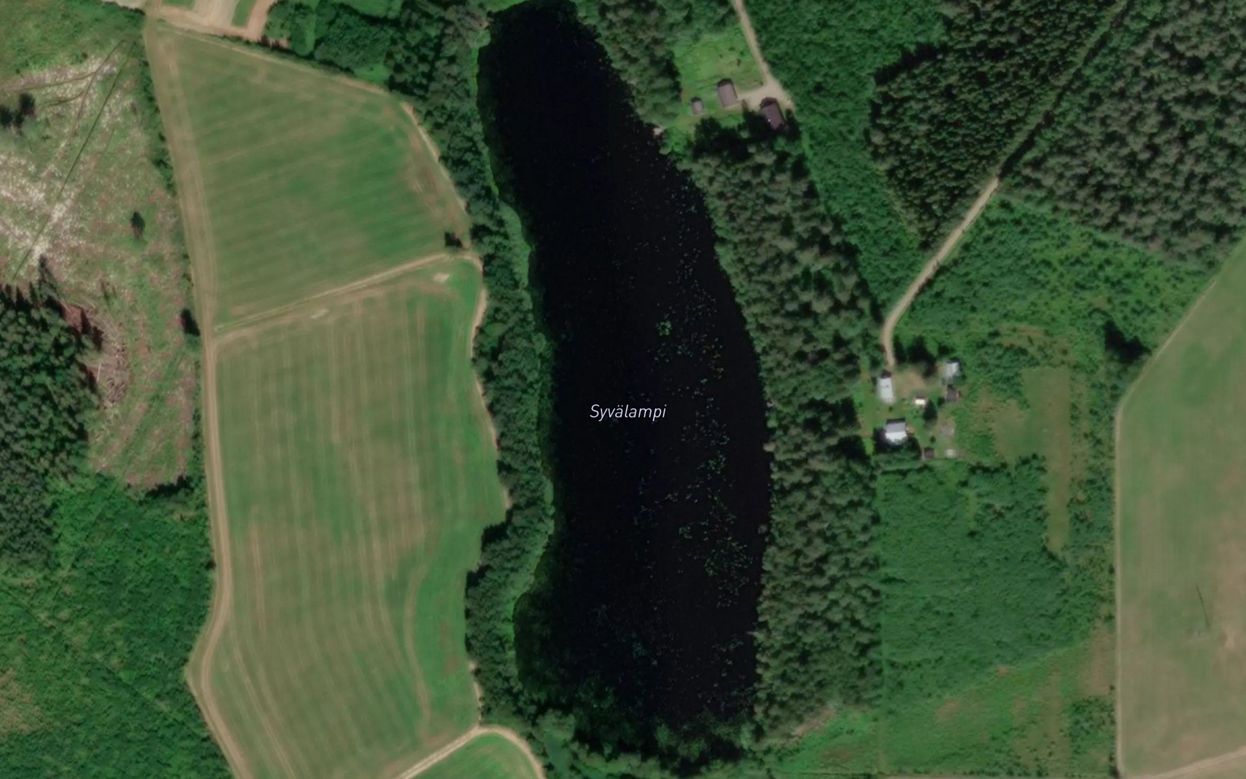 Satellite map of the Kissapuro