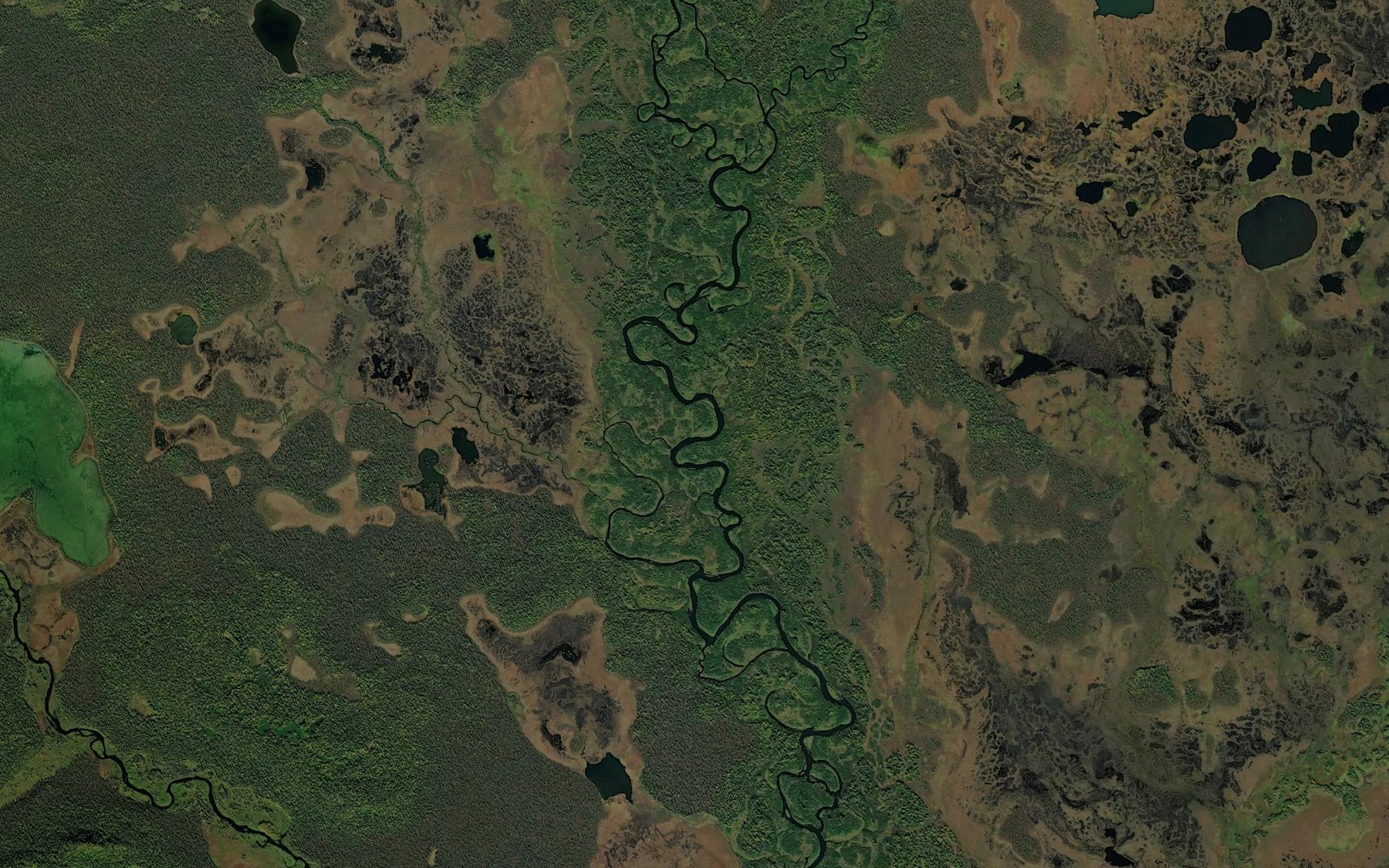 Satellite map of the Kemamguyguok Creek