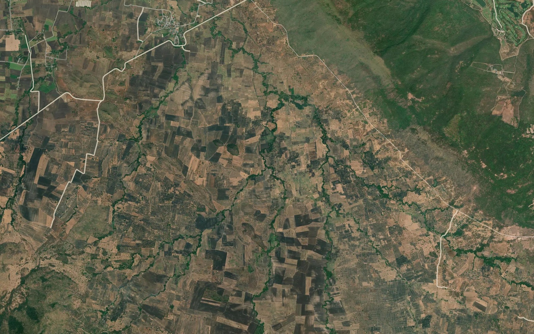 Satellite map of the Khlong Mai Ching