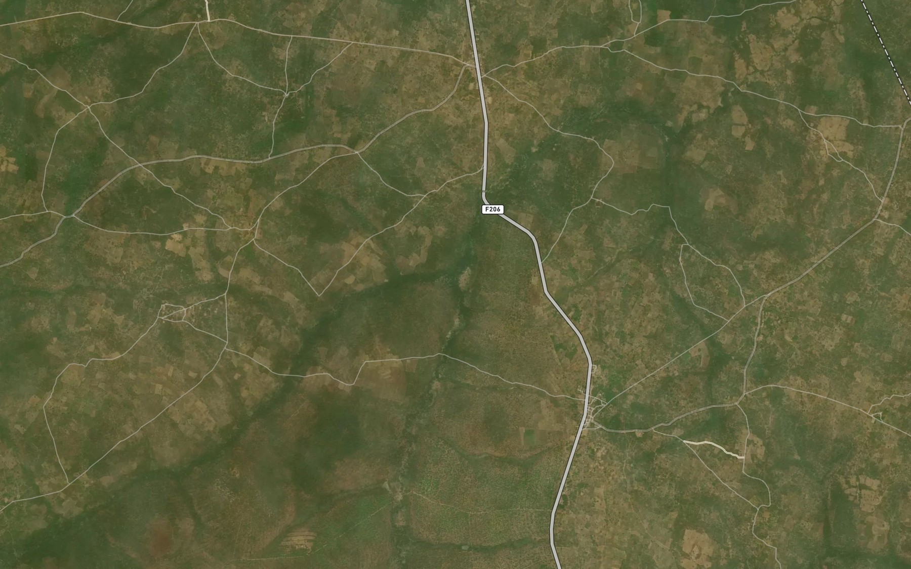 Satellite map of the RiverKoyiomu