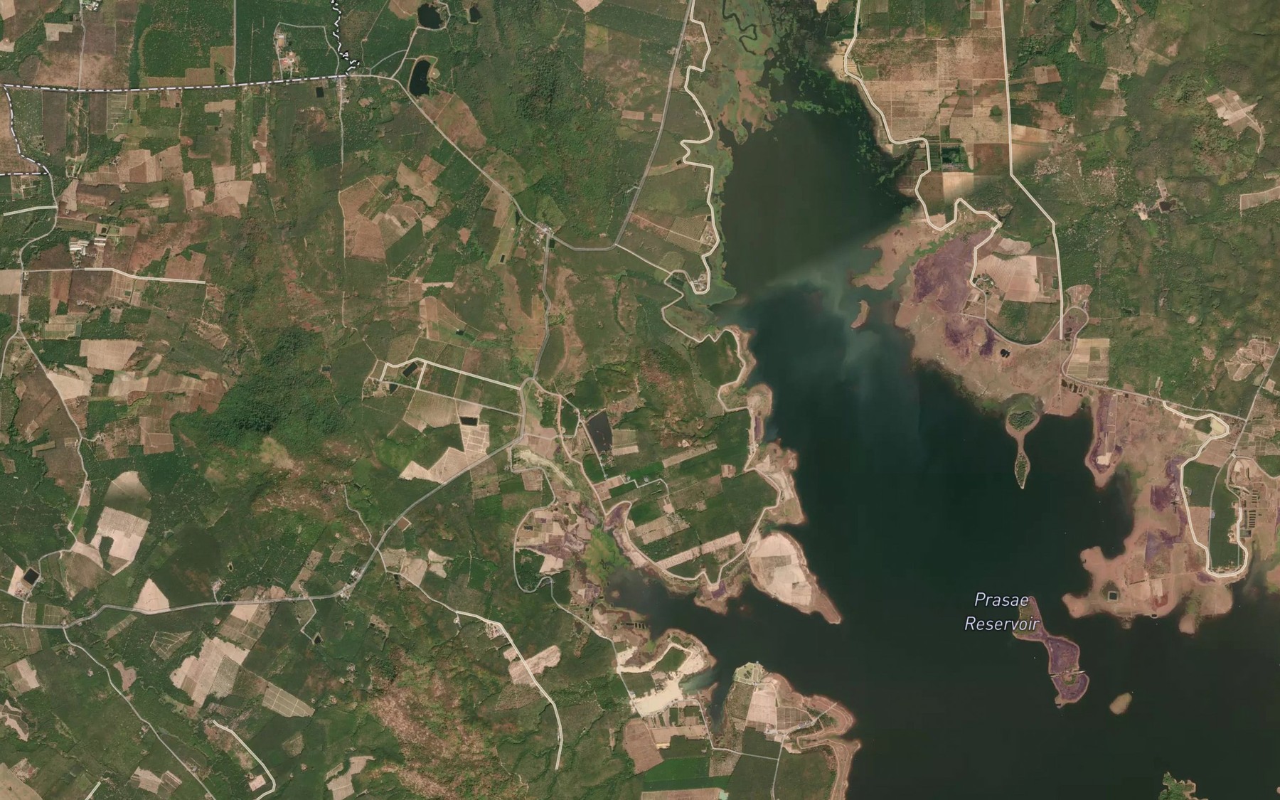 Satellite map of the Bo Nam Ban Khao Hin Dat
