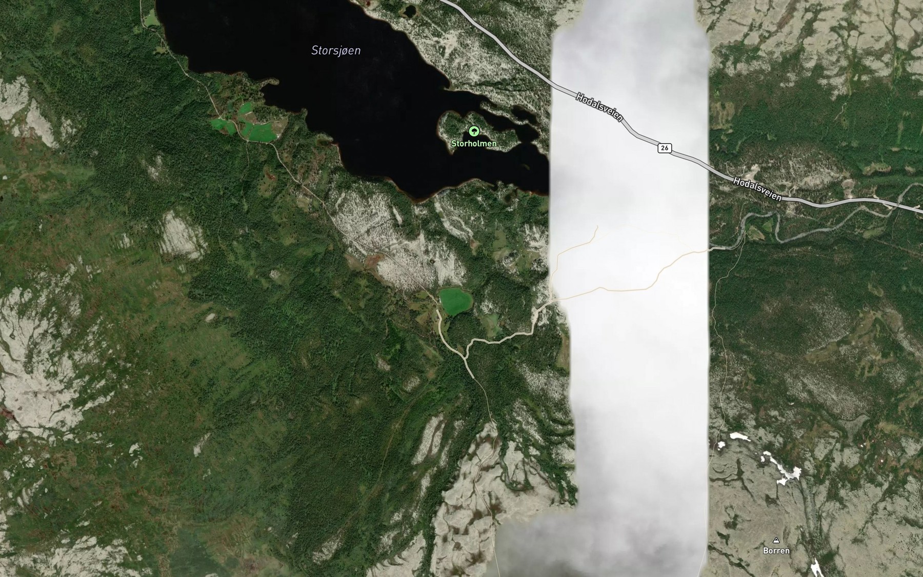 Satellite map of the Letningsaa