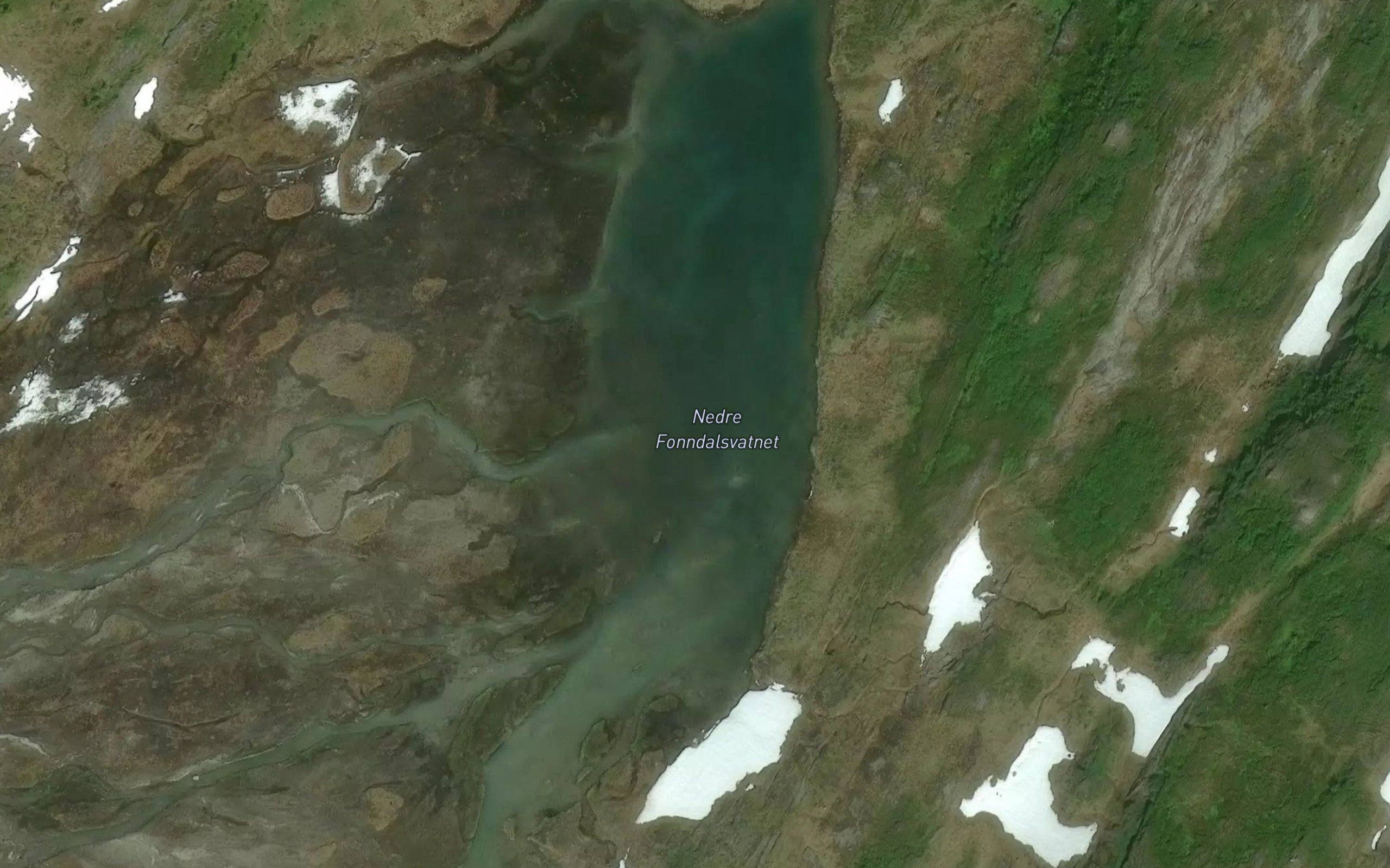Fonndalsvatnet,nedre