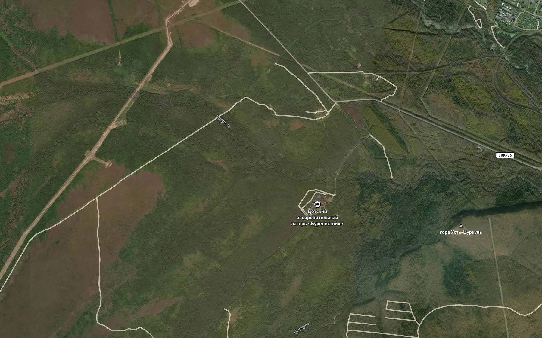 Satellite map of the Soorol'