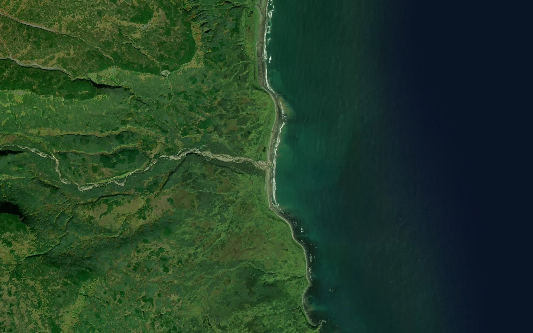 Satellite map of the Levishova