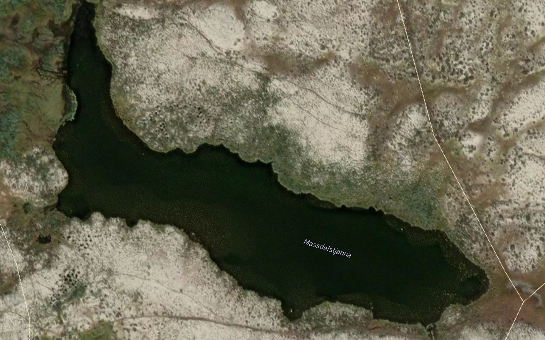 Satellite map of the Massdolstjonna