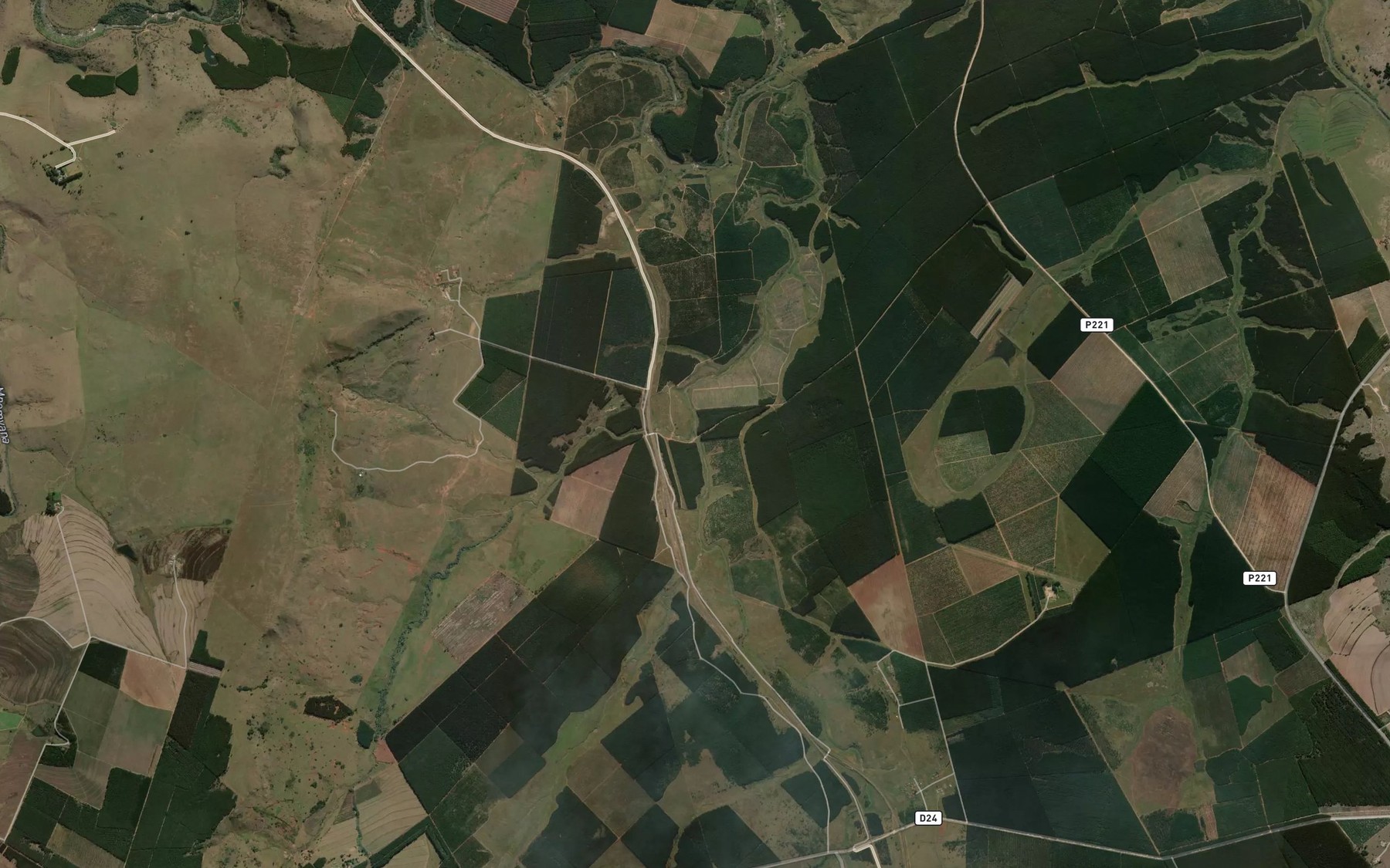 Satellite map of the Ncwayi