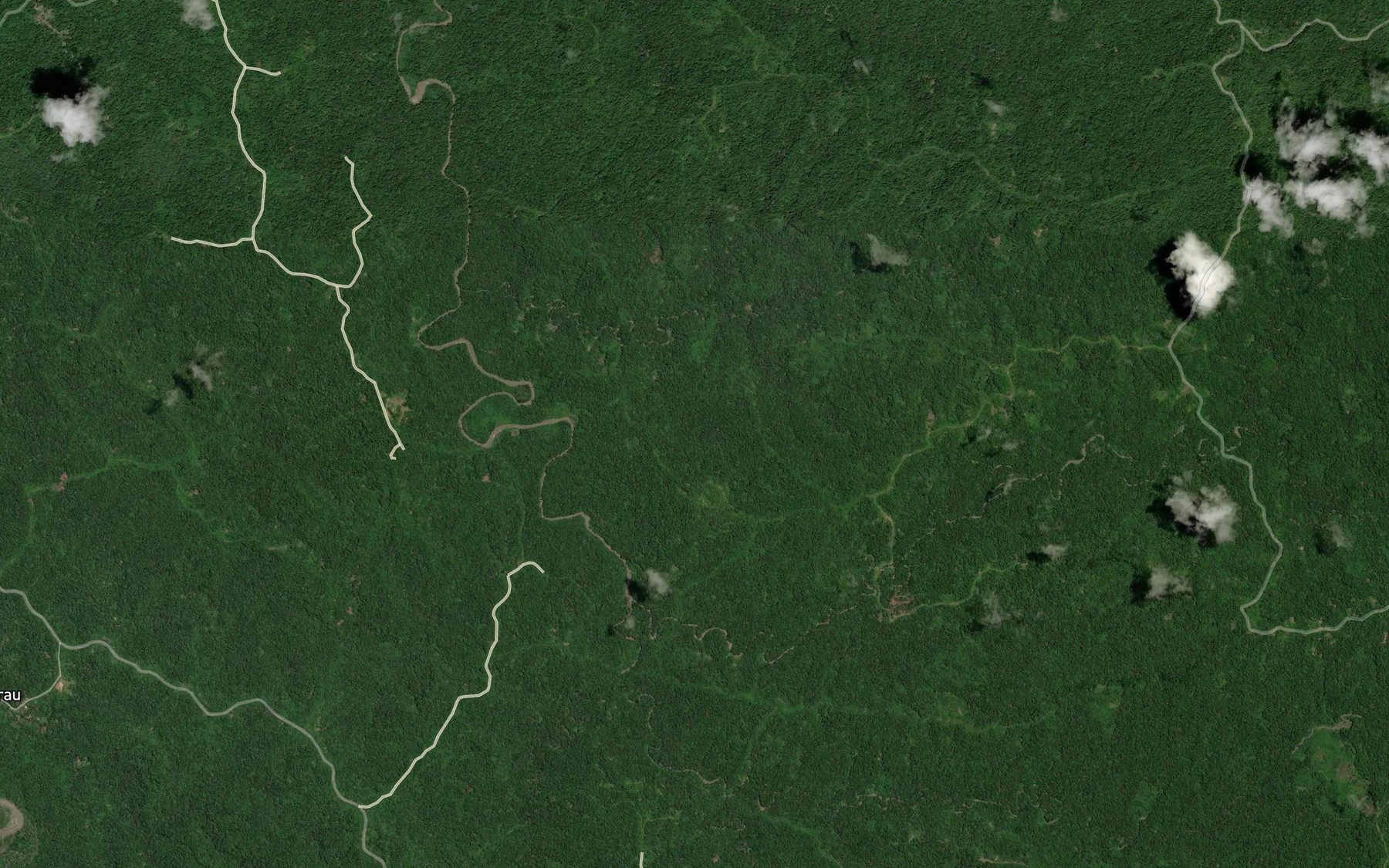 Satellite map of the Nili Creek