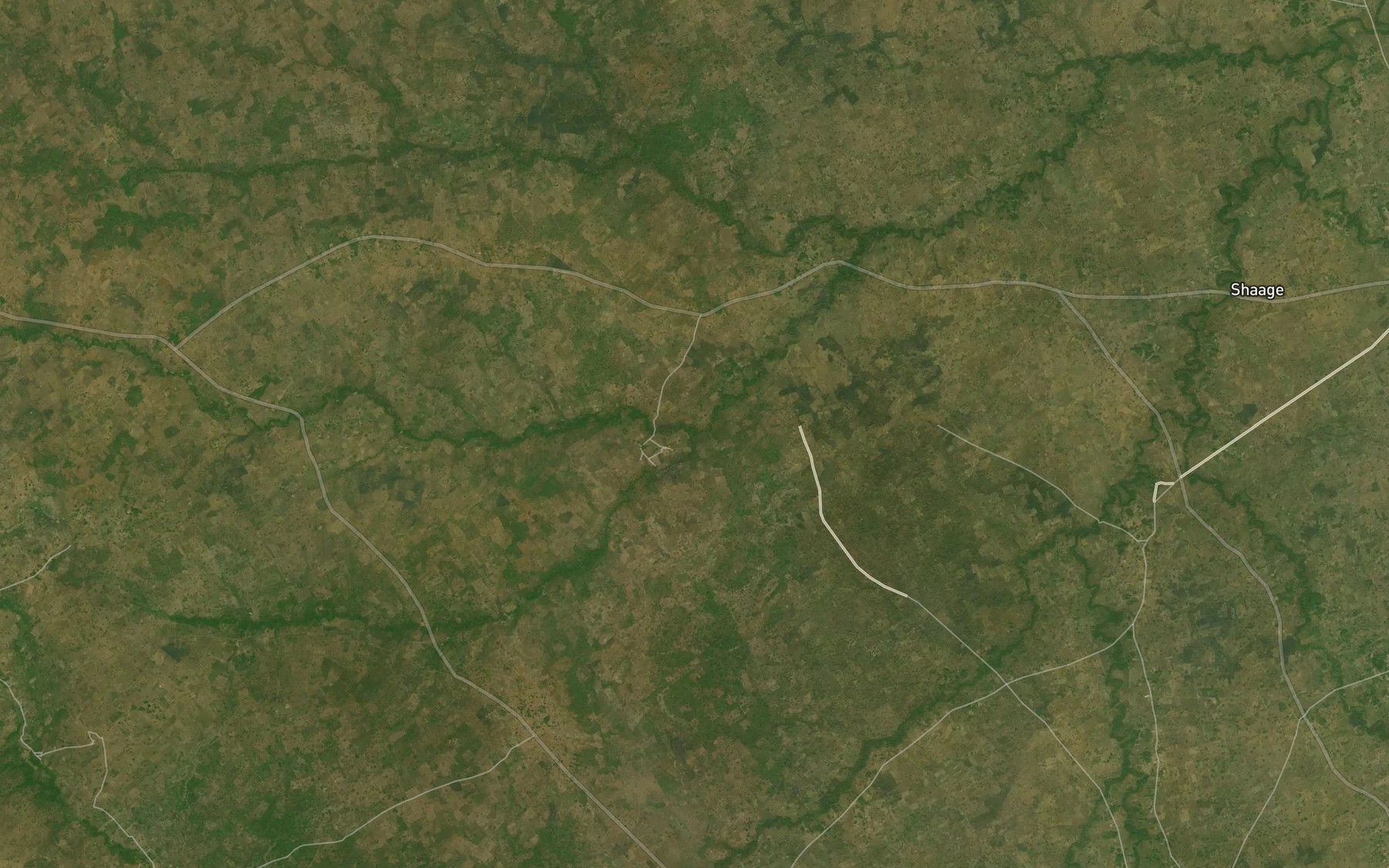 Satellite map of the River Ueku