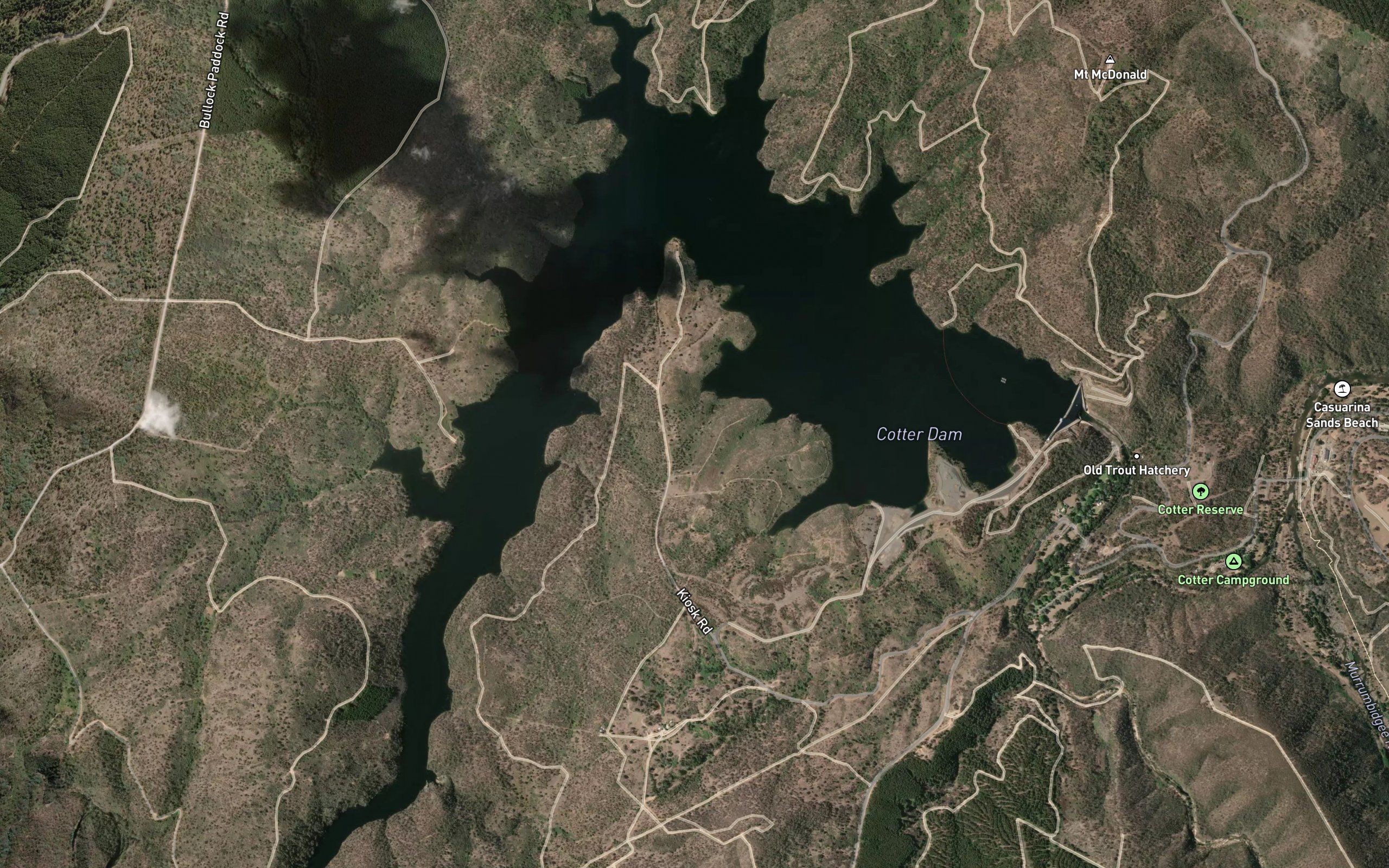 Cotter Storage Reservoir