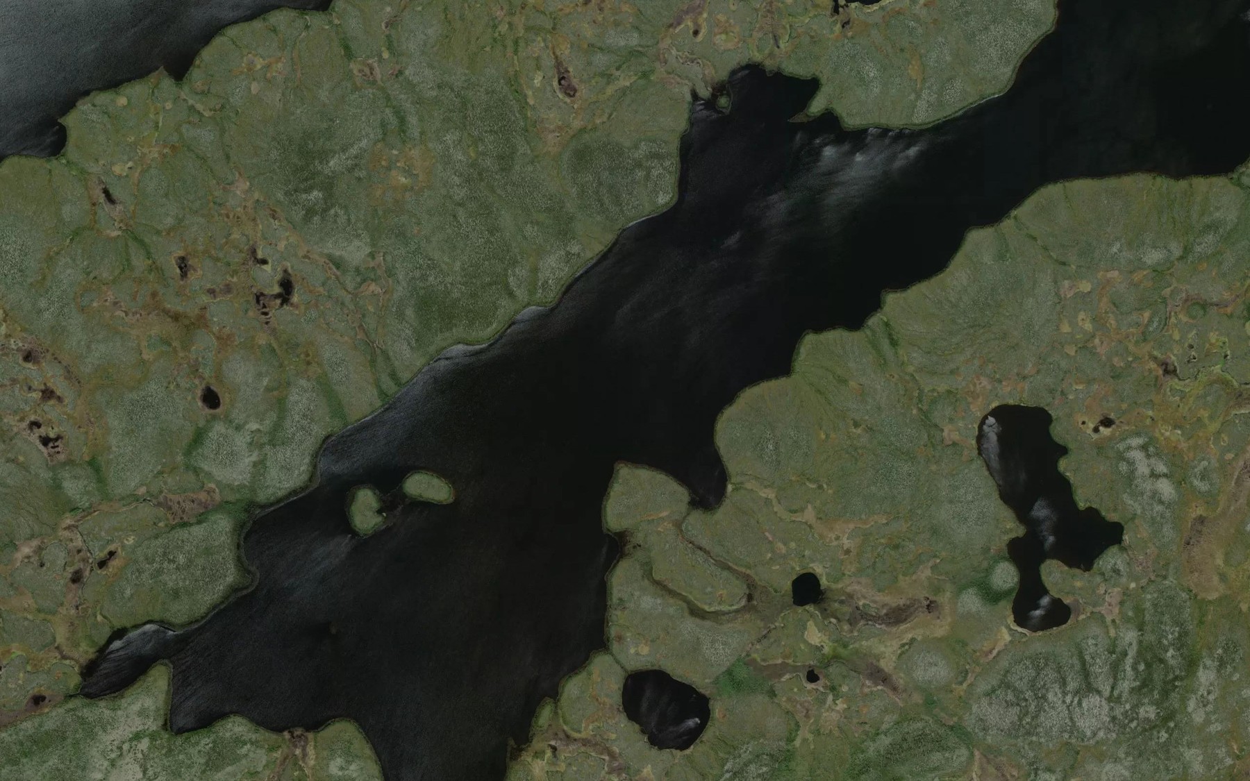 Satellite map of the Lytle Bay