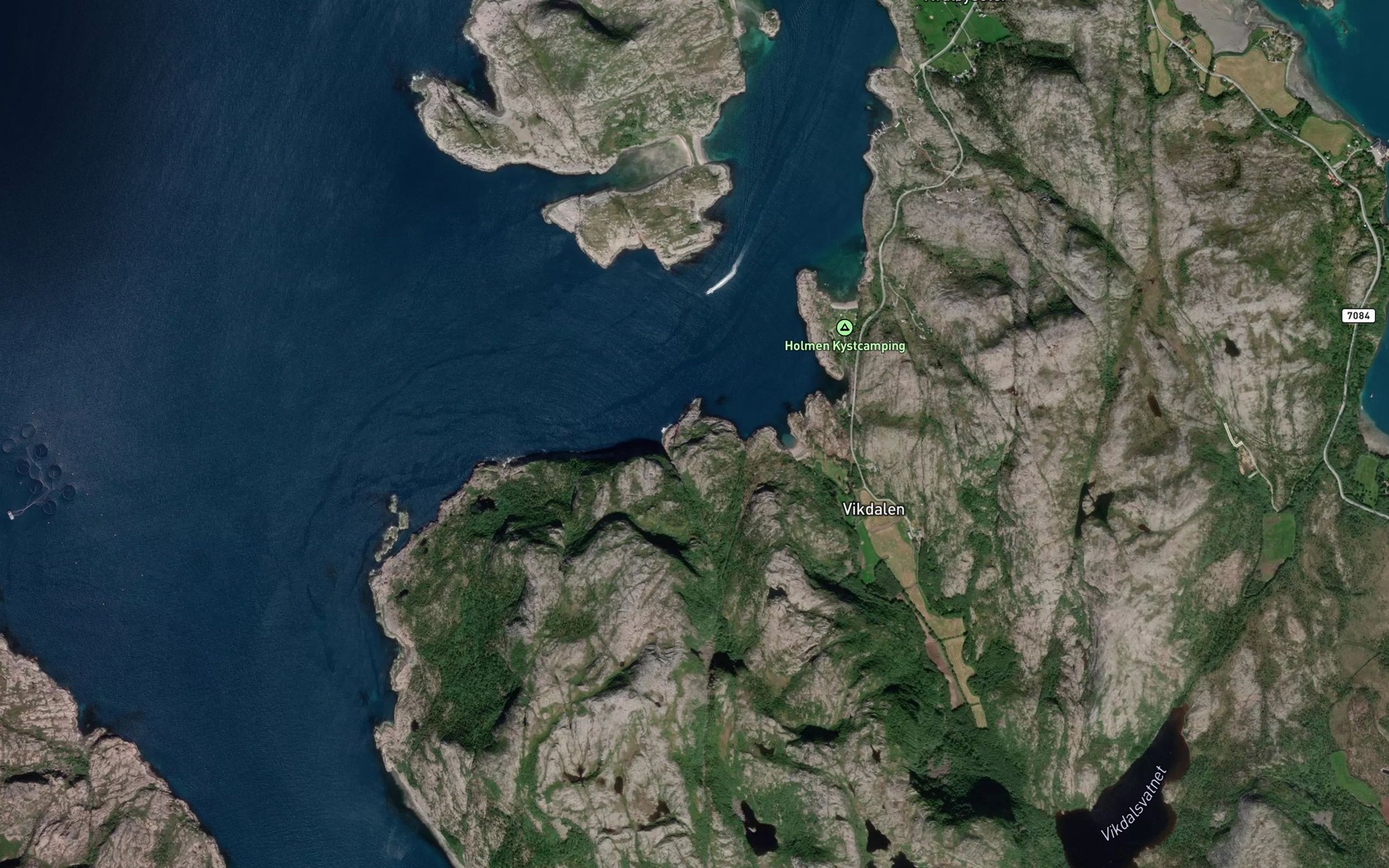 Satellite map of the Oterrovo